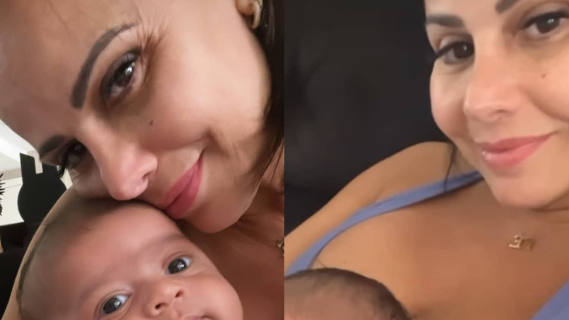 Viviane Araújo encanta ao mostrar evolução do filho após primeiro mês: ”Olha gente”