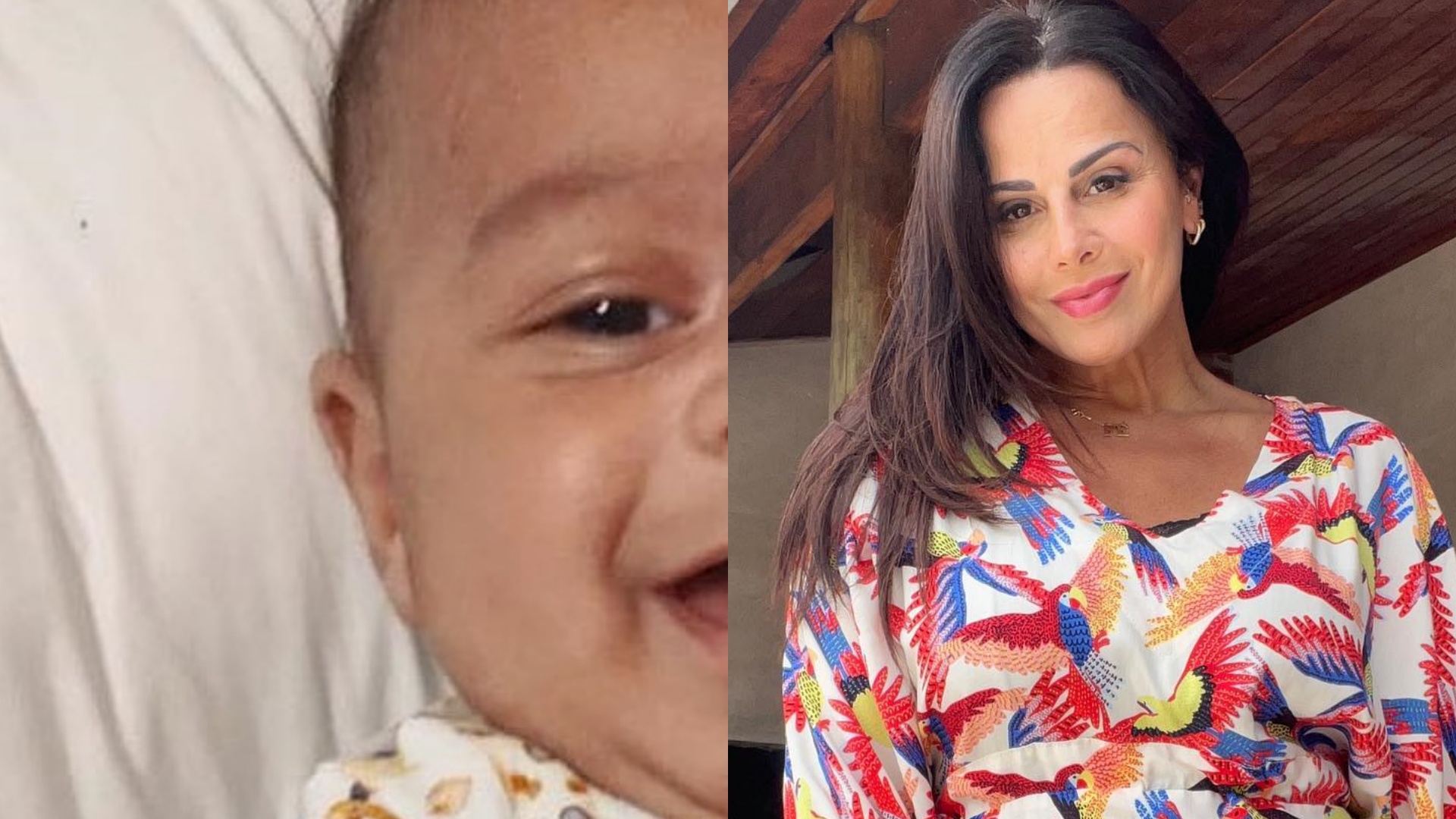 Viviane Araújo explode o fofurômetro ao mostrar o filho sorrindo: “Me derreti de amor”