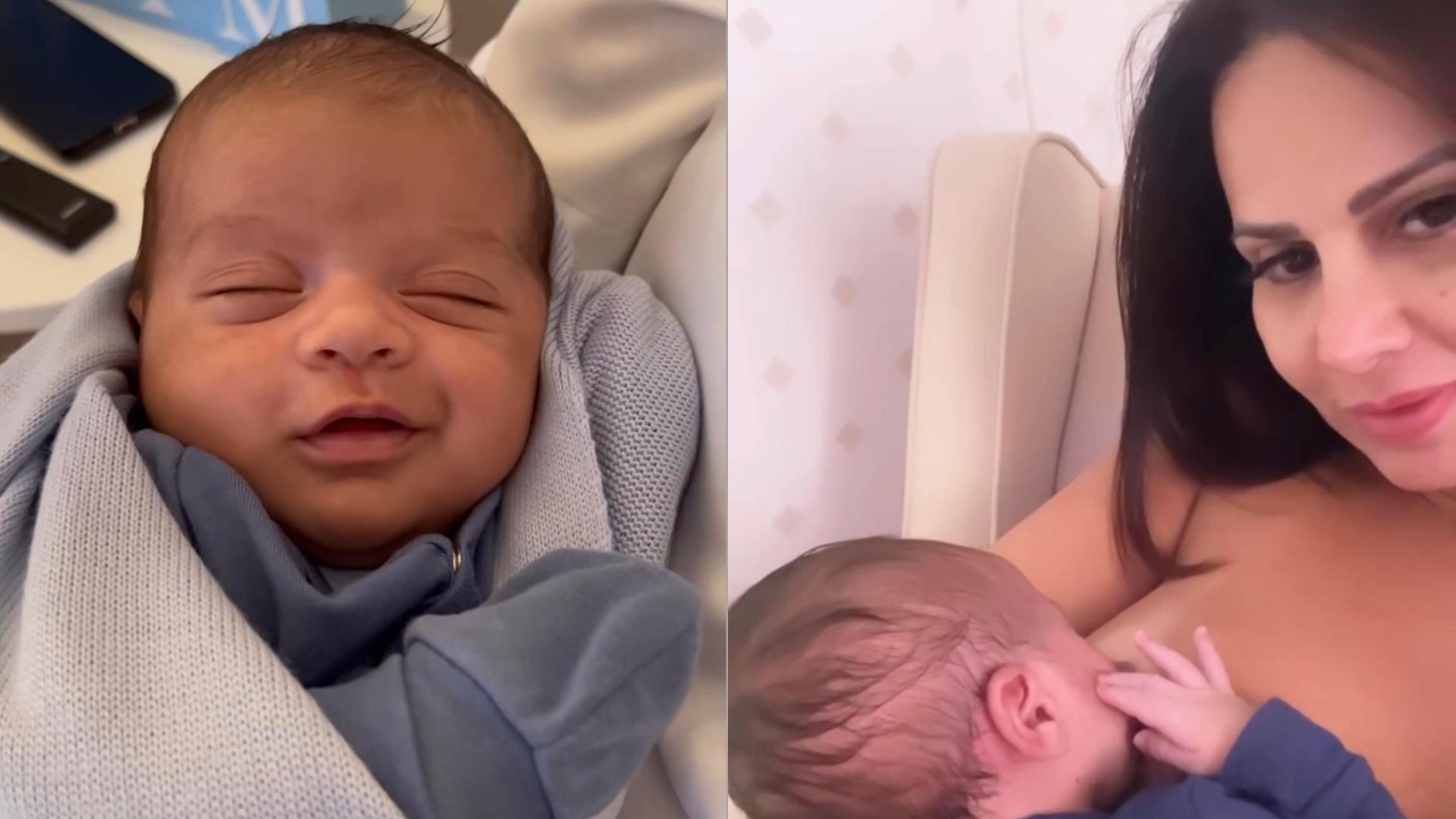 Filho de Viviane Araujo explode o fofurômetro em vídeo: ”Que lindeza”