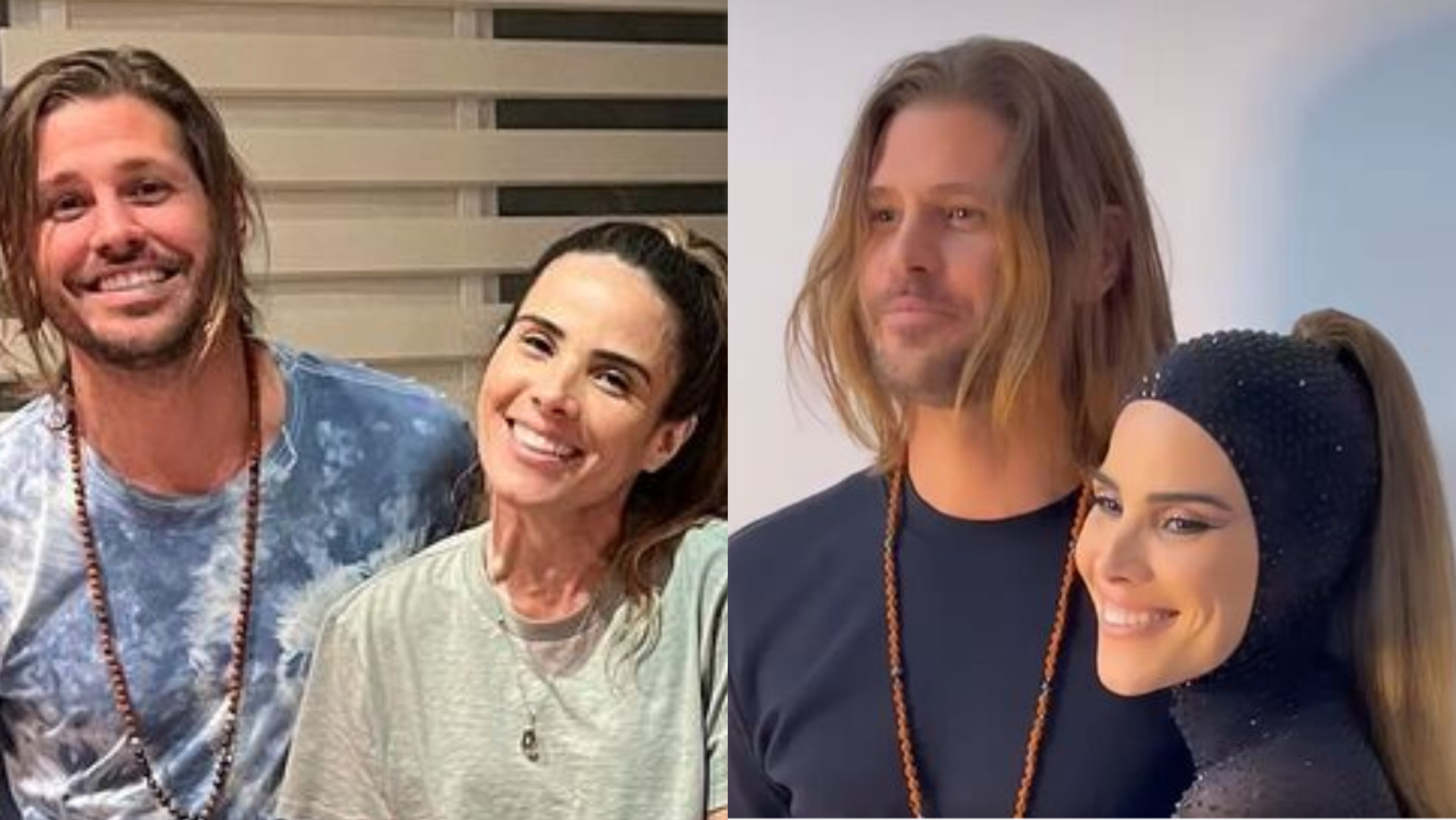 Juntos, Wanessa Camargo surge com Dado Dolabella no aniversário da irmã