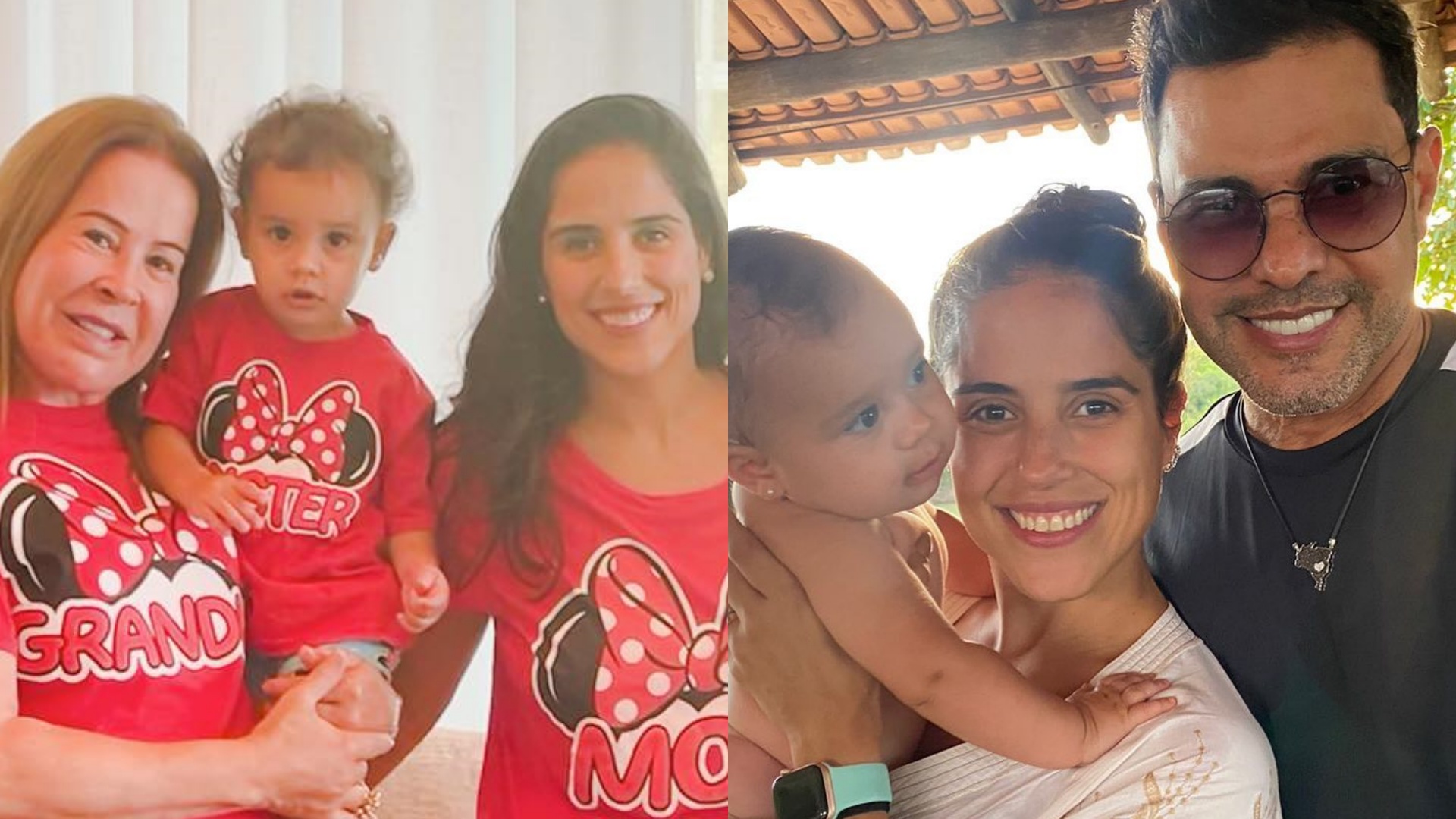 Zilu e Zezé Di Camargo comemoram aniversário da filha, Camilla Camargo: “Meu amor”
