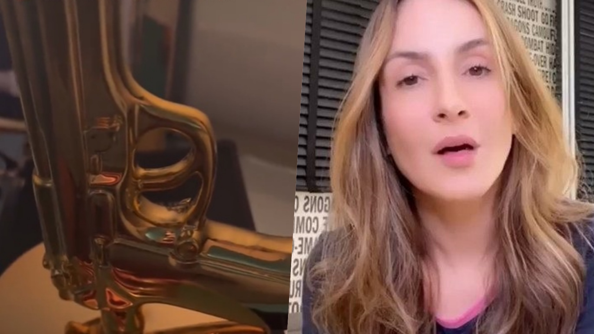 Polêmica! Abajur em formato de arma de Claudia Leitte custa uma fortuna