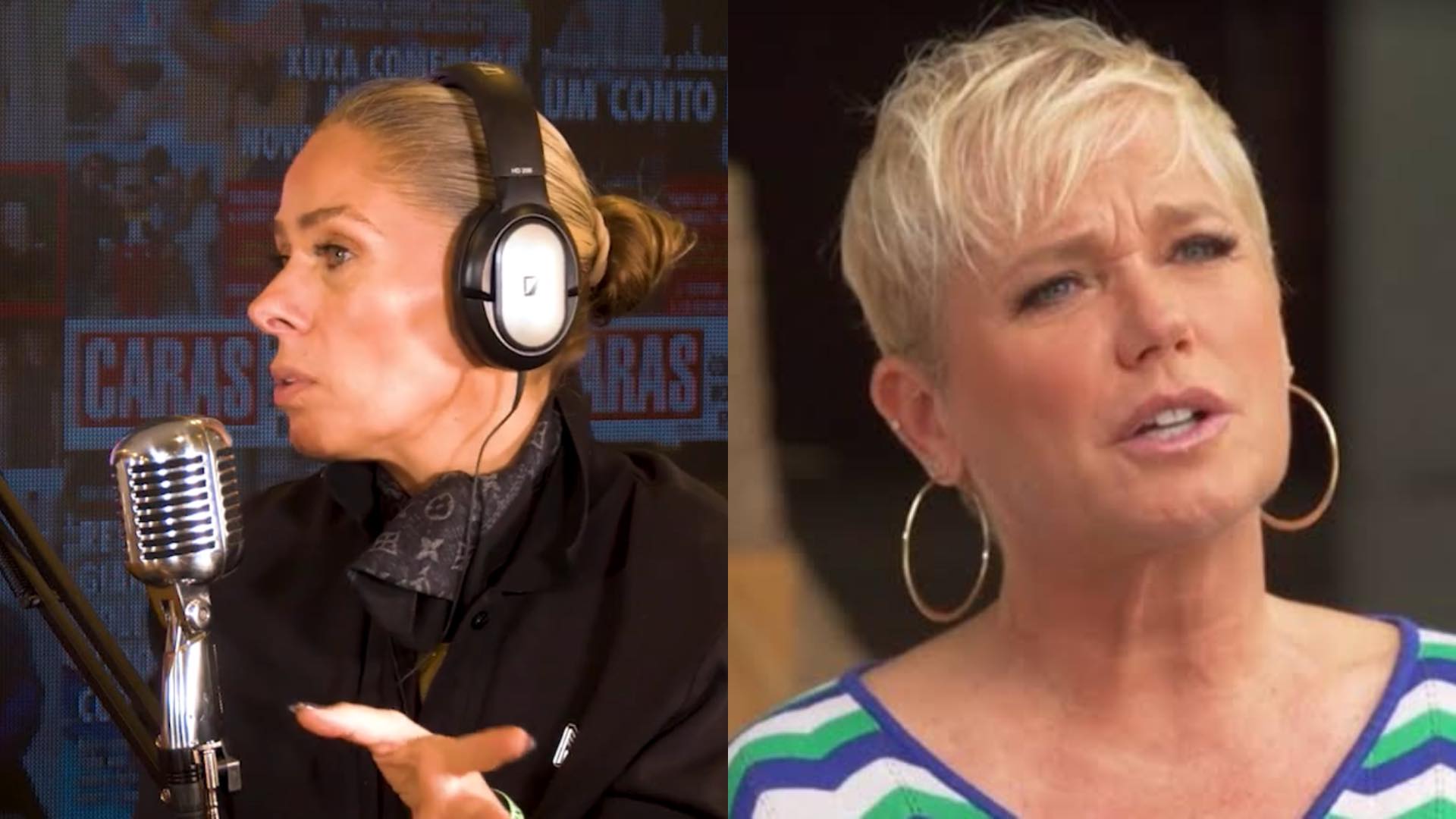 Em entrevista, Adriane Galisteu esclarece suposta rixa com Xuxa Meneghel: “Nunca estive com ela”