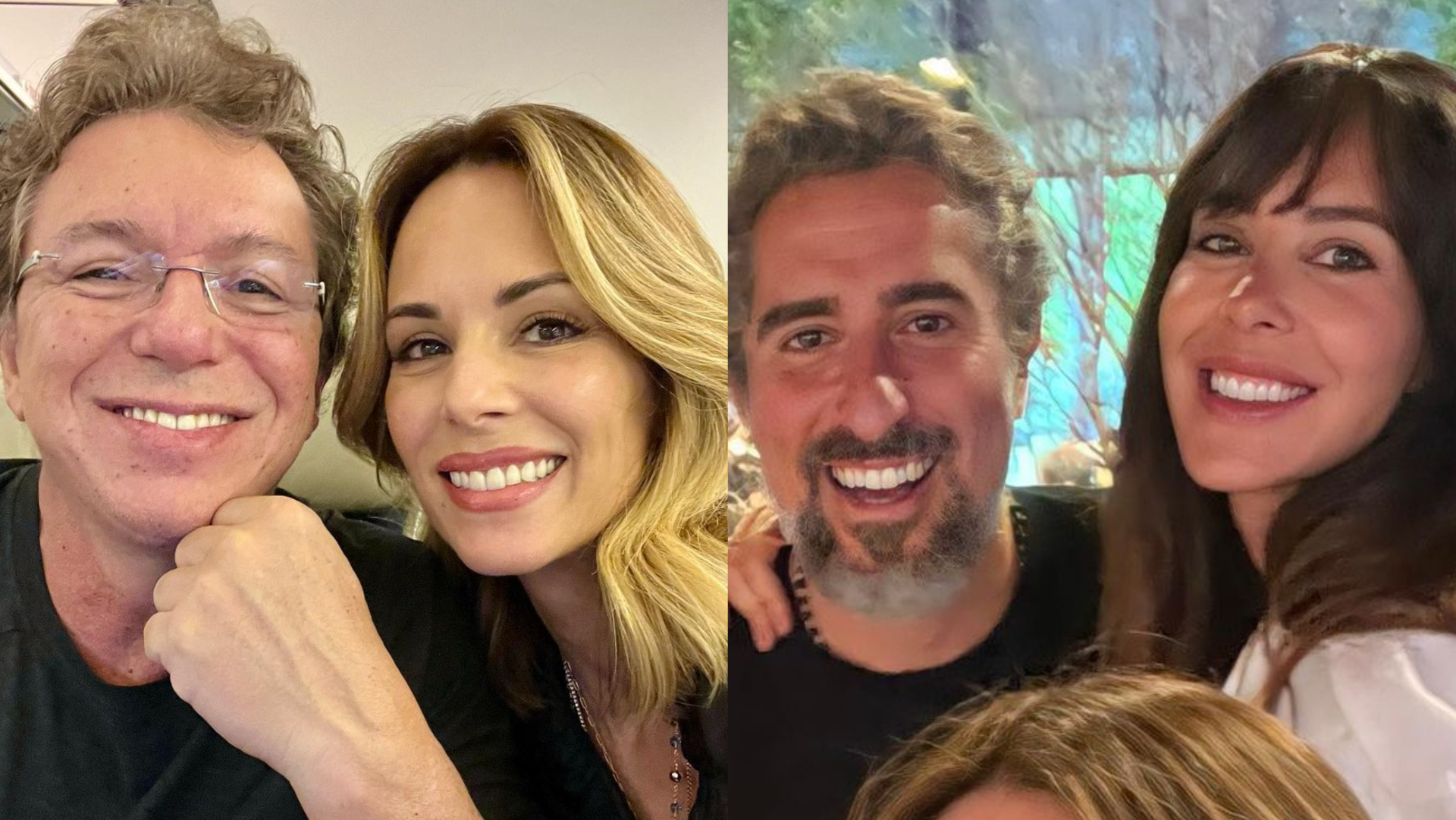 Ao lado de Boninho, Ana Furtado mostra encontro com Marcos Mion e Suzana Gullo