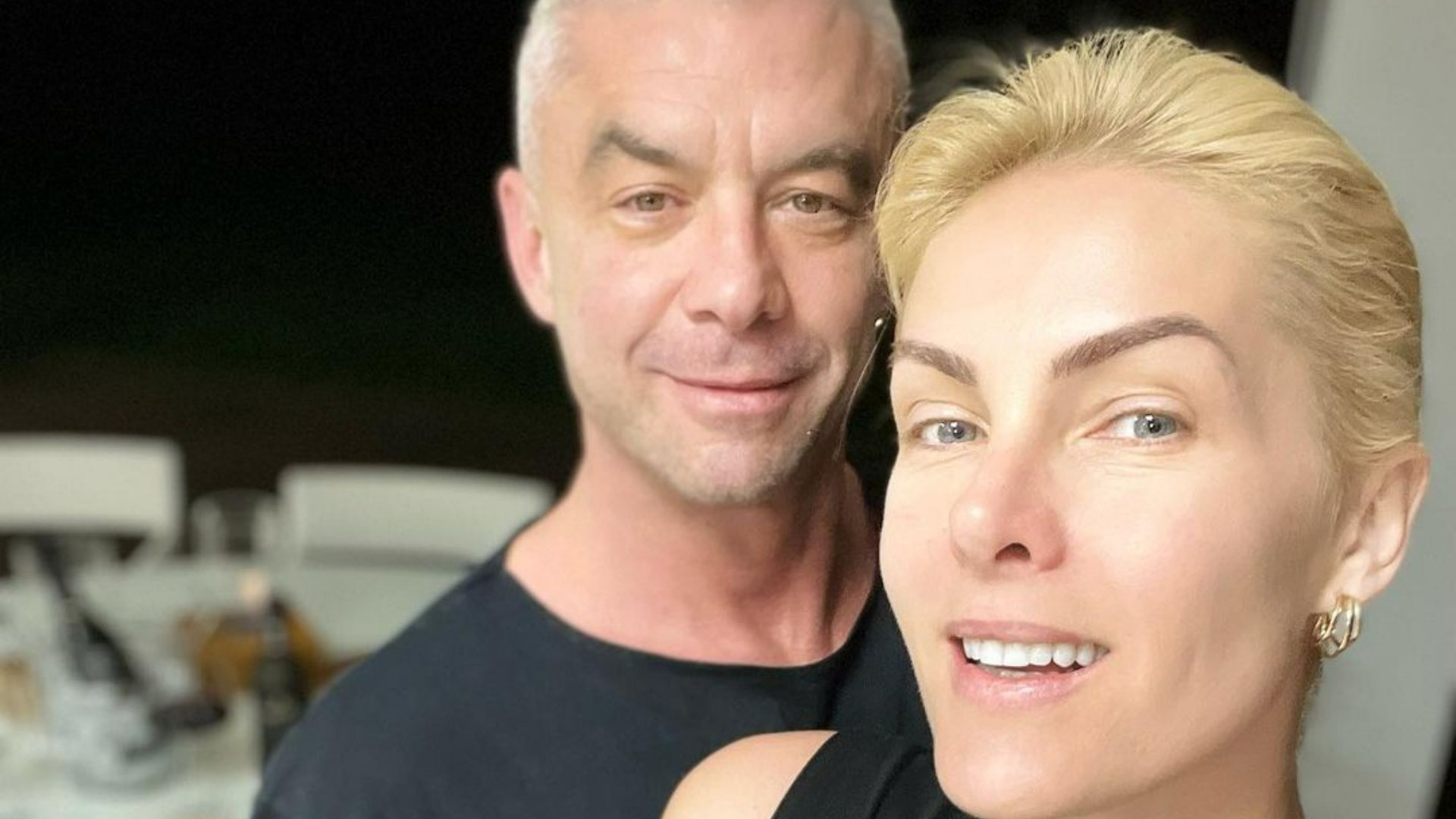 Ana Hickmann curte jantar romântico com o marido, Alexandre Correa: ”Só nos dois”