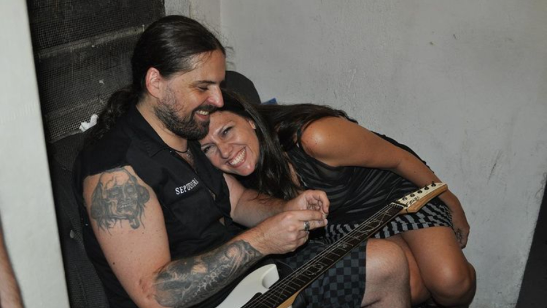 Andreas Kisser relembra últimos momentos com a esposa