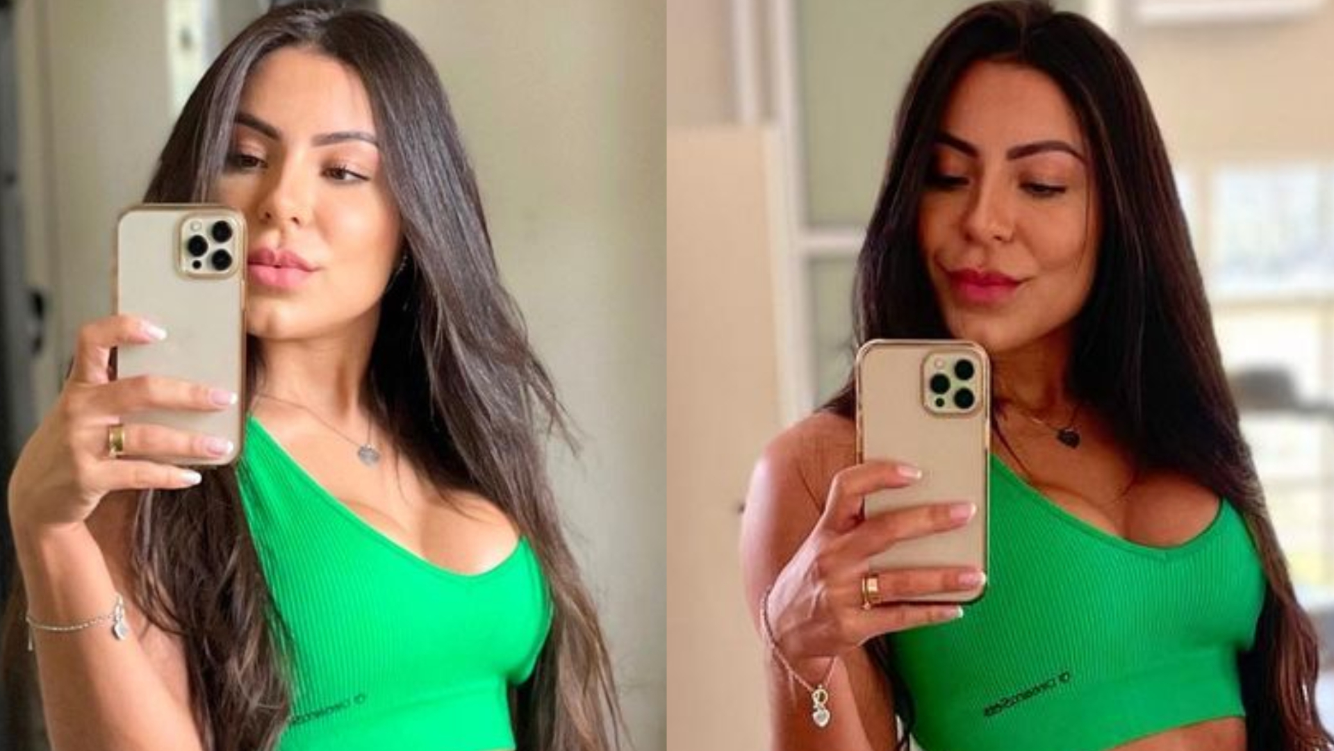 De top e calça baixa, Andressa Ferreira exibe corpaço fora do comum na academia: ”Perfeição”