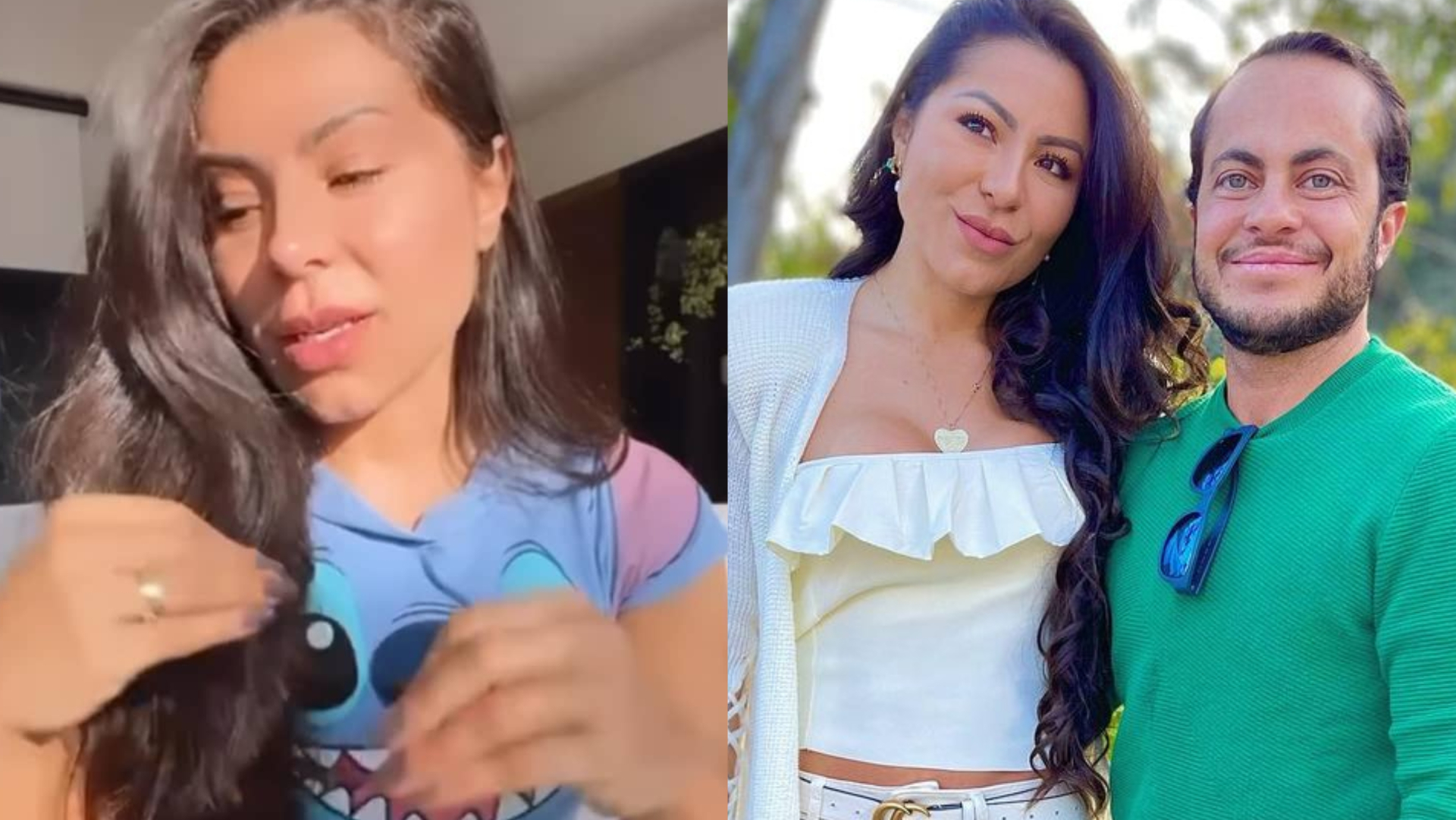 Andressa Ferreira rebate pergunta sobre como Thammy Miranda faz xixi: ”Temos uma fiscal”