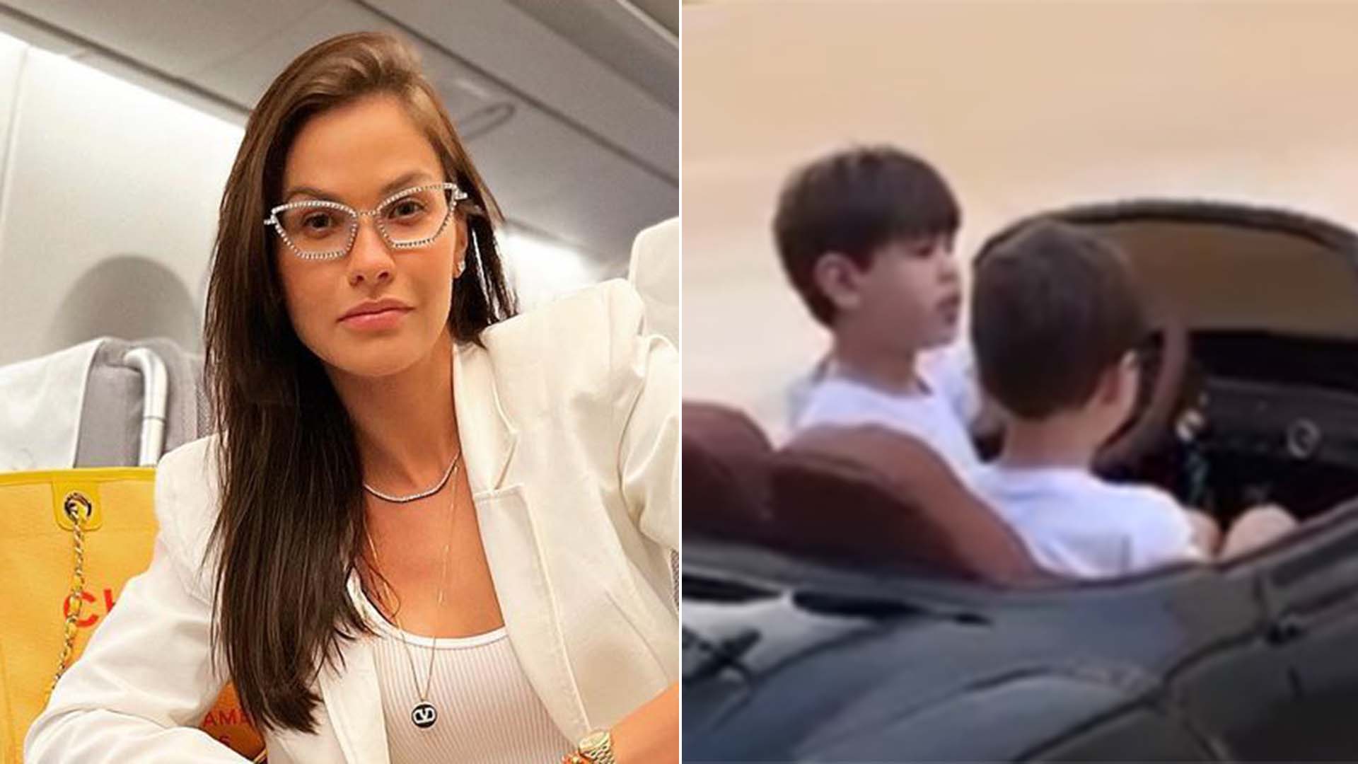 Filhos de Andressa Suita e Gusttavo Lima ganham carros personalizados