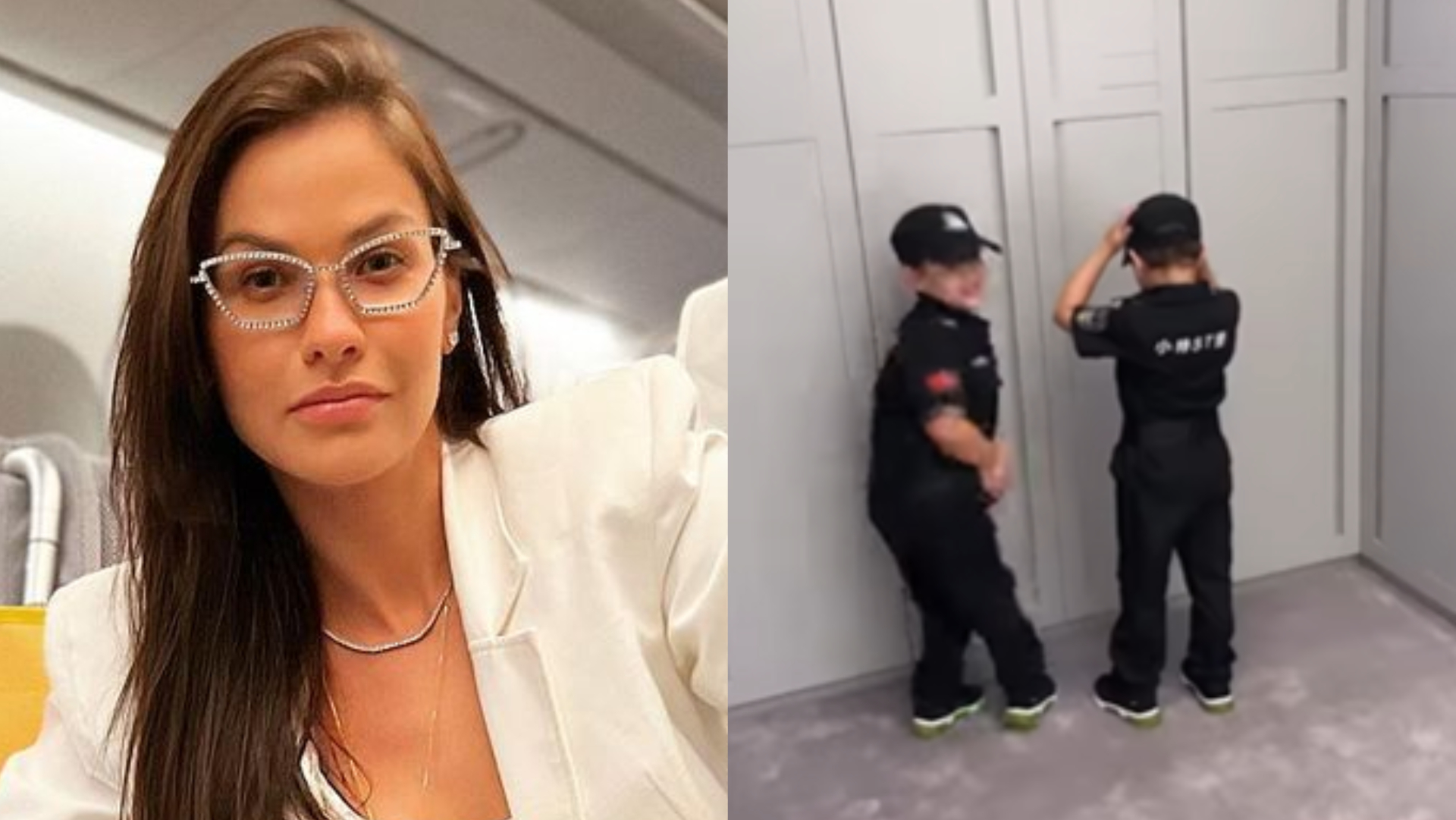 Andressa Suita encanta ao mostrar os filhos indo para a escola vestidos de policiais