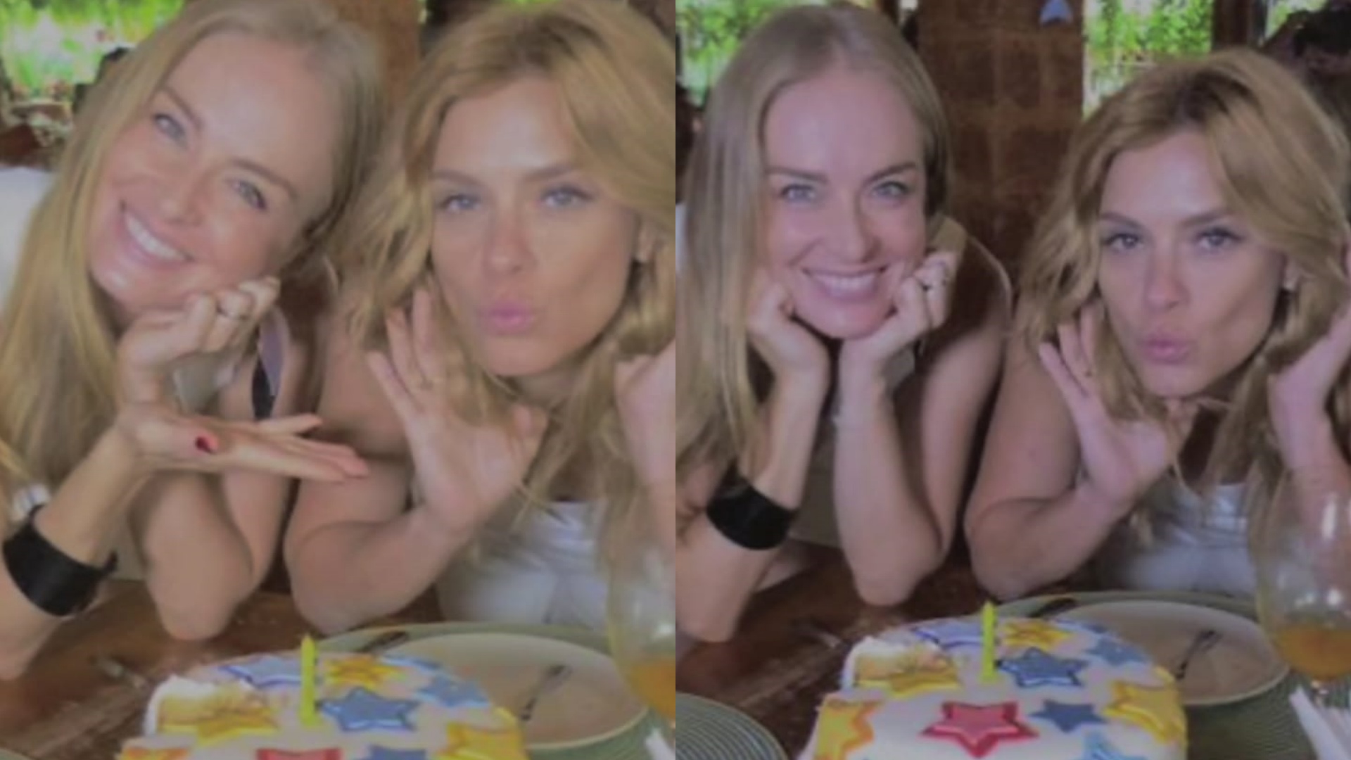 Angélica homenageia Carolina Dieckmann em seu aniversário de 44 anos: “Você é luz”