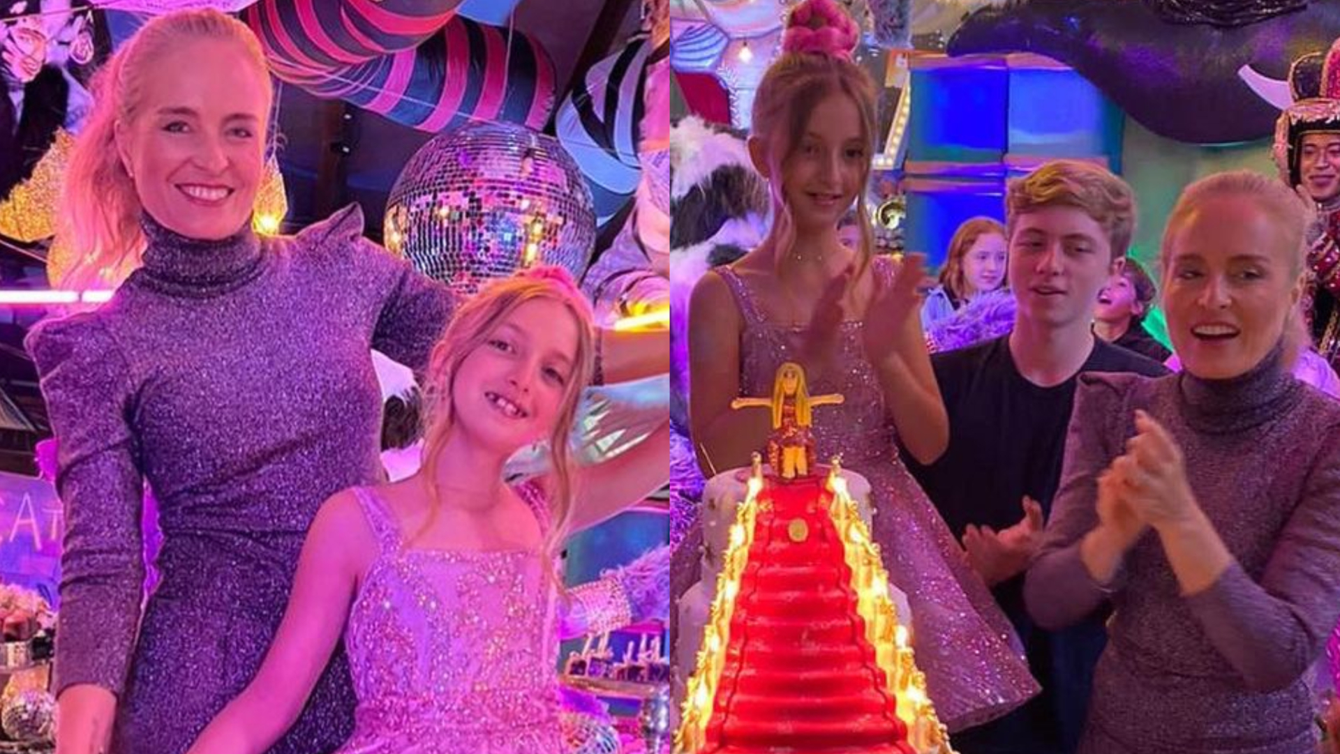 Angélica choca ao mostrar detalhes da festa luxuosa de 10 anos da filha: ”Muito especiais”