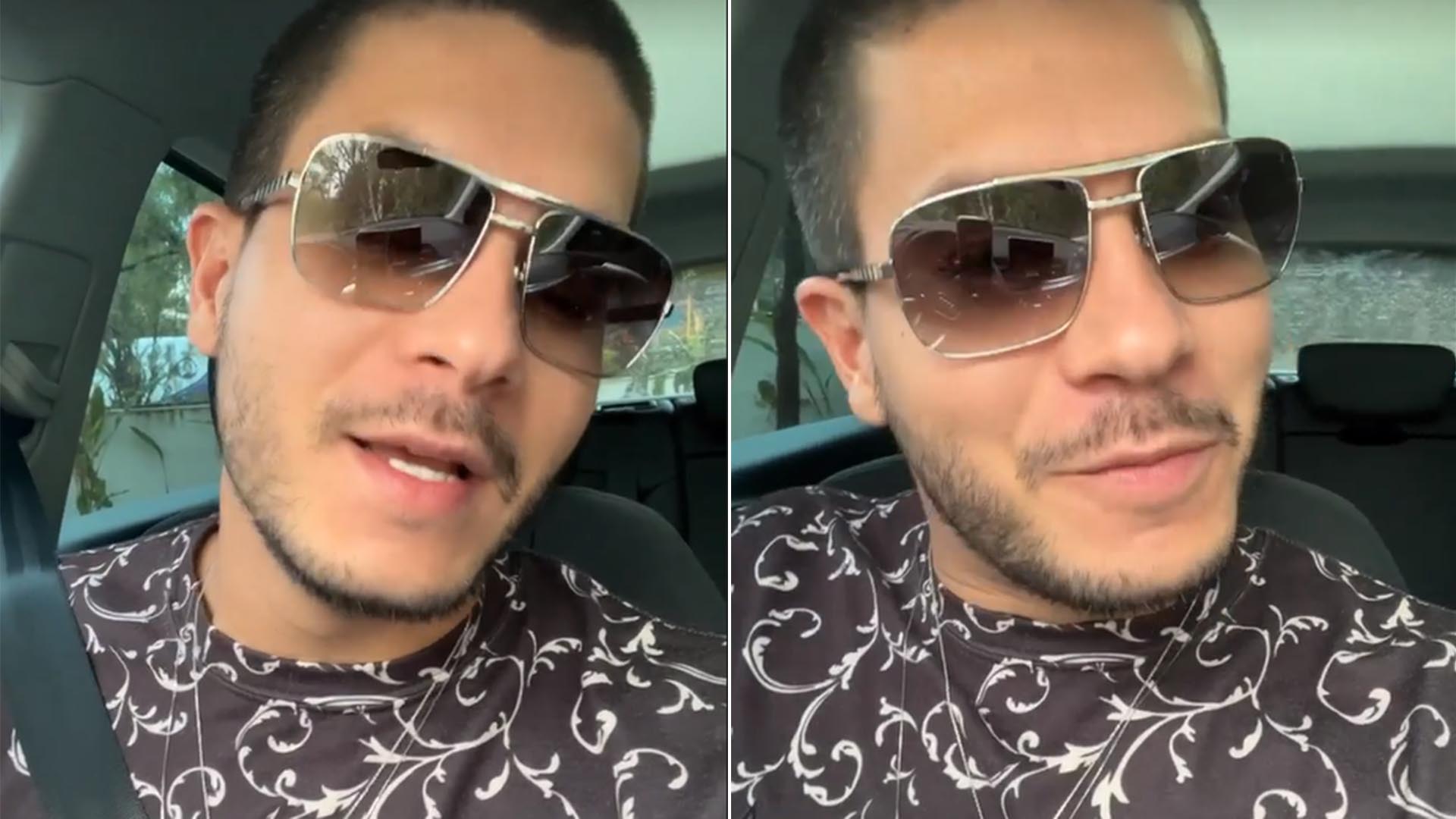 Arthur Aguiar explica motivo do seu sumiço das redes sociais