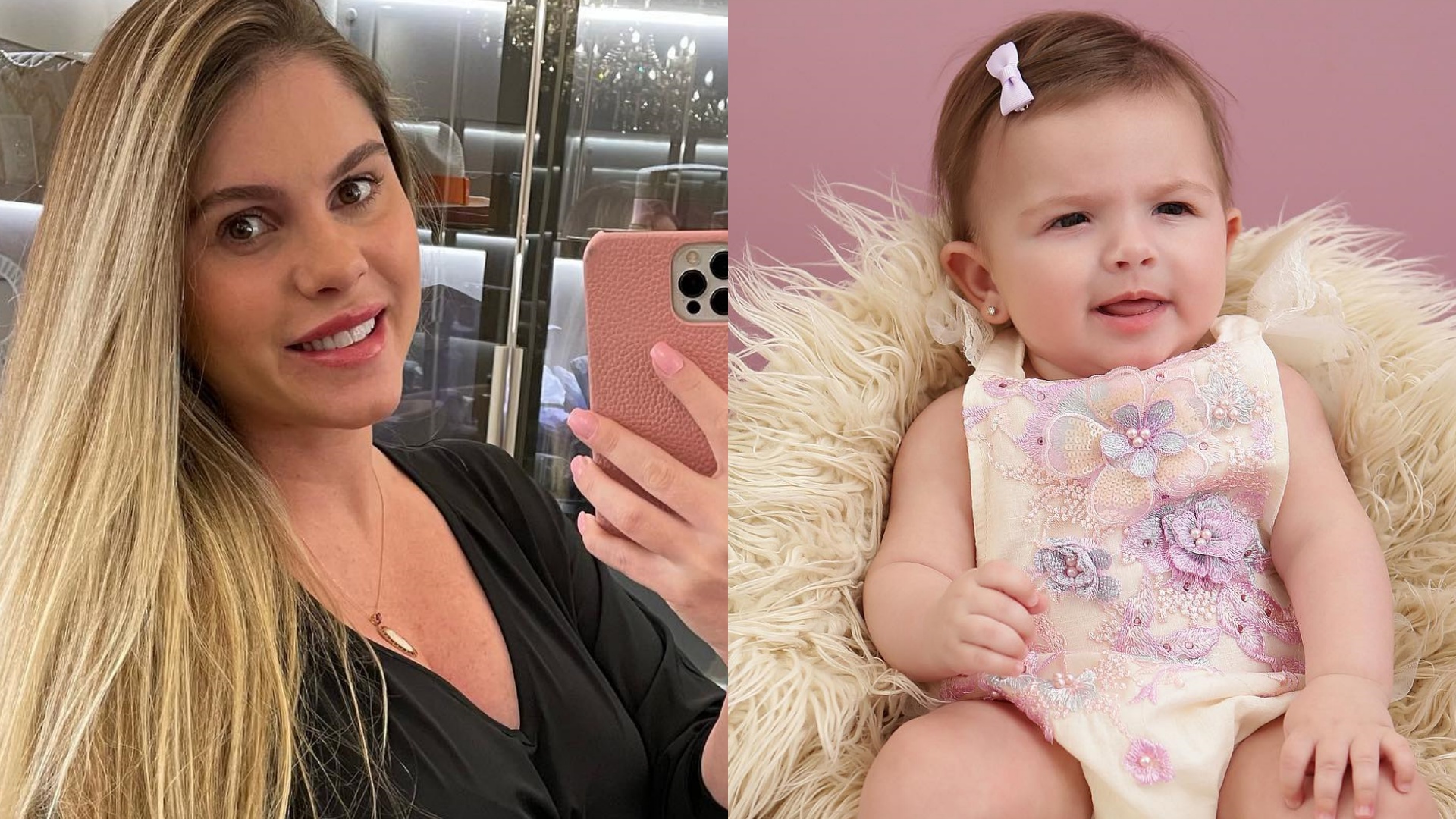 Bárbara Evans se derrete ao comemorar o quinto mês da filha: “Nunca imaginei que seria tão feliz”