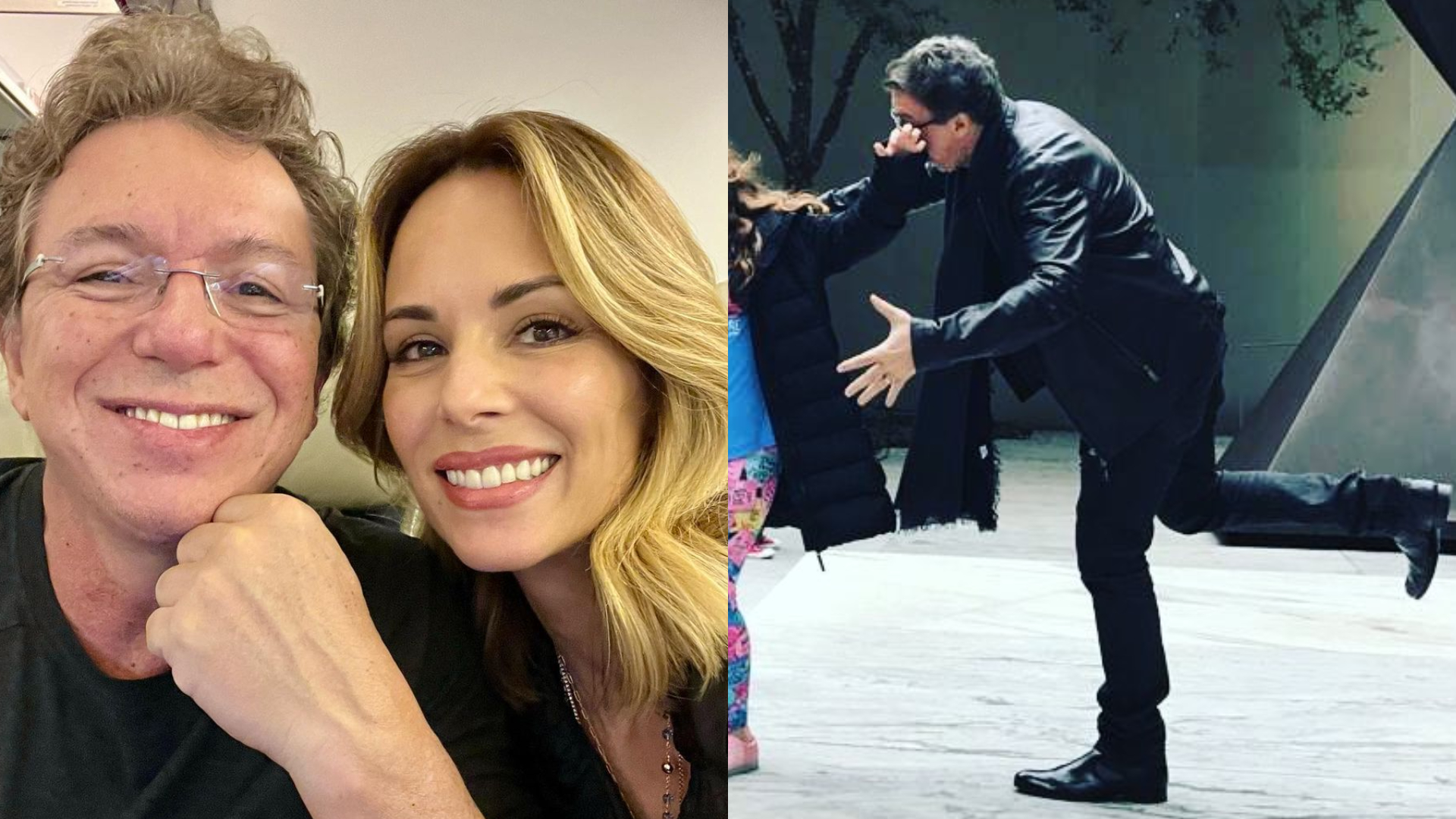 Boninho publica foto rara com a filha, Bella, e diverte os seguidores: ”Pai babão”