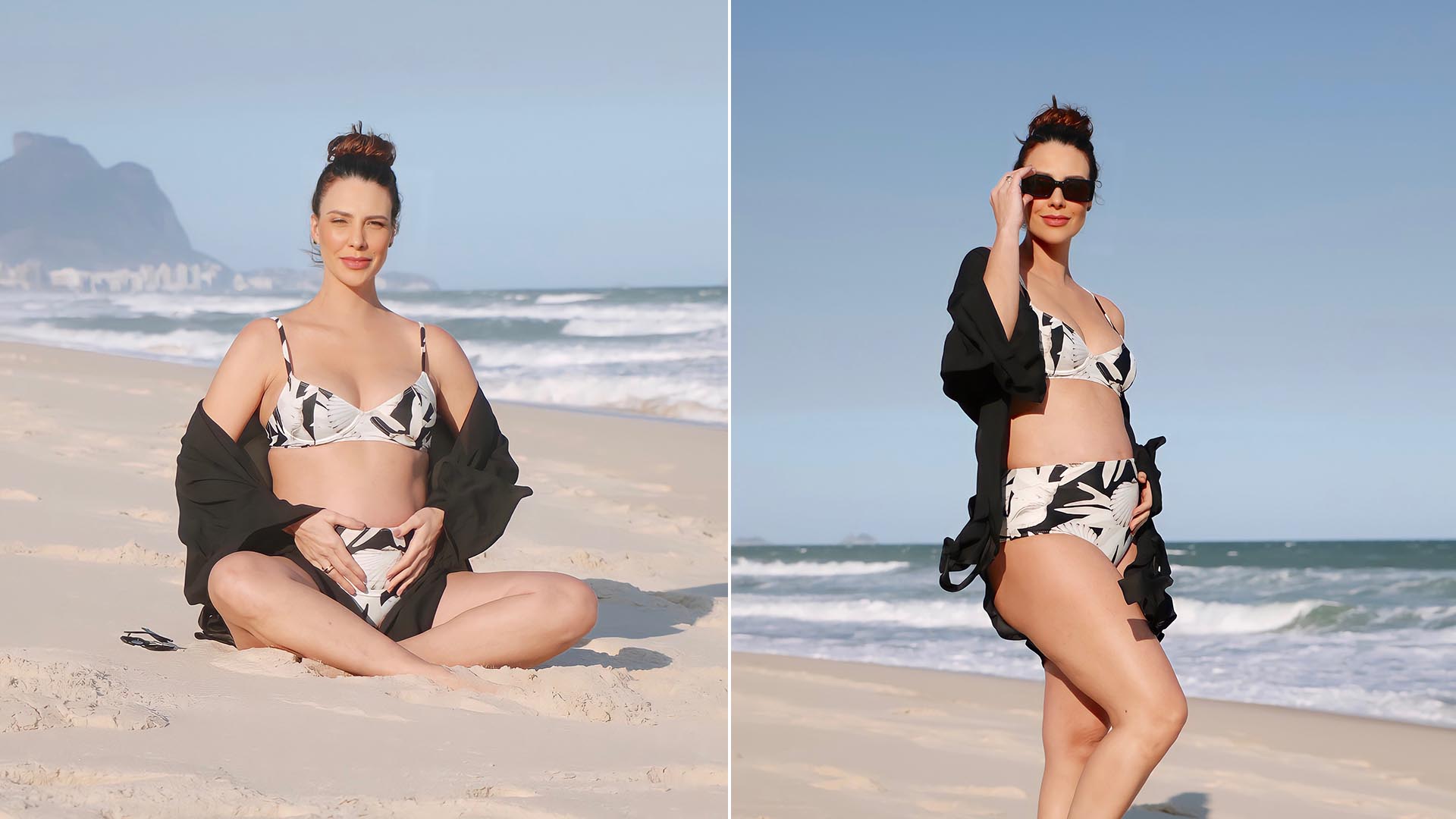 Grávida, Camila Rodrigues celebra a espera pelo primeiro filho