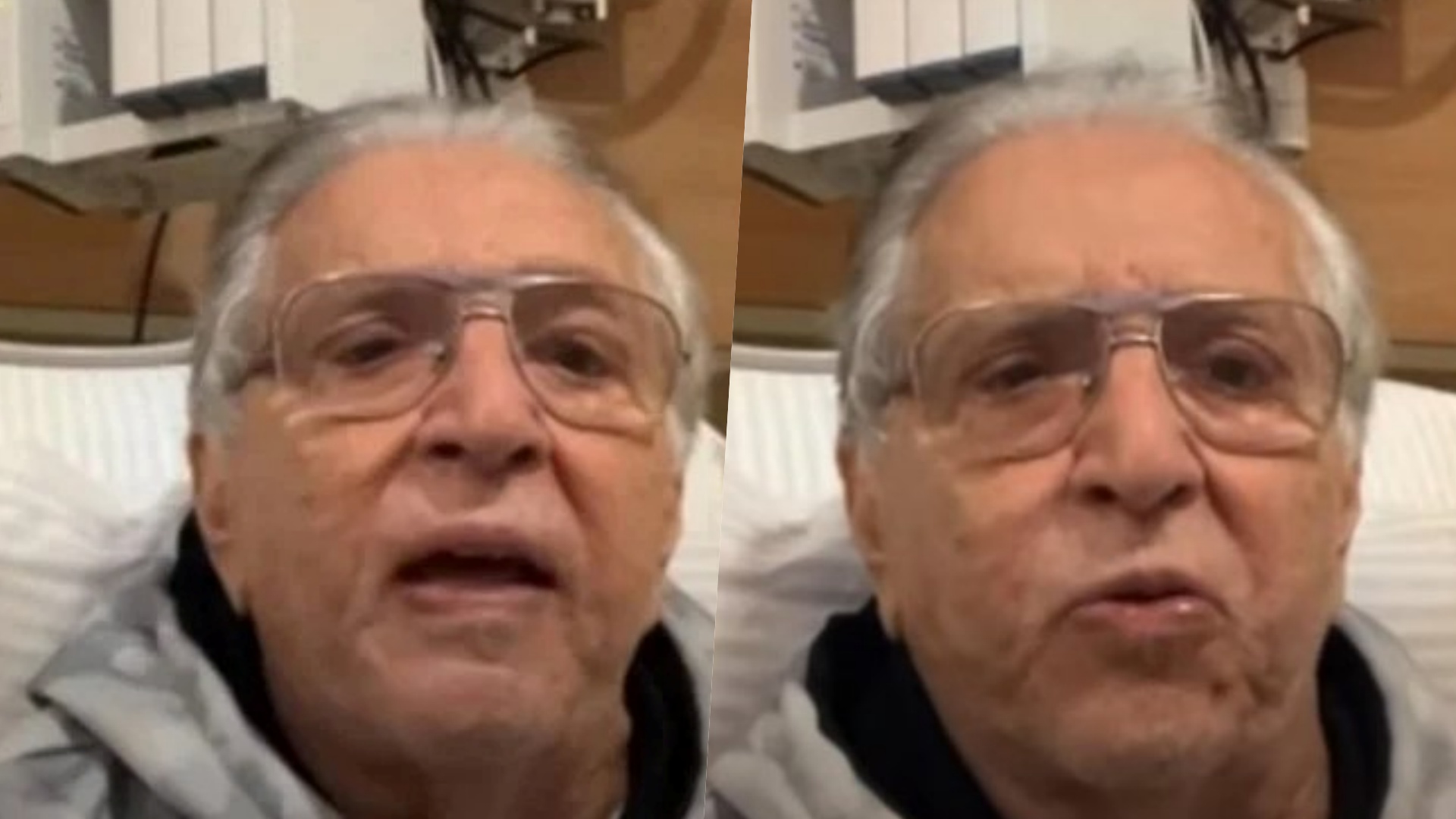 Carlos Alberto de Nóbrega é internado após descobrir doença séria: “Semi-intensivo”