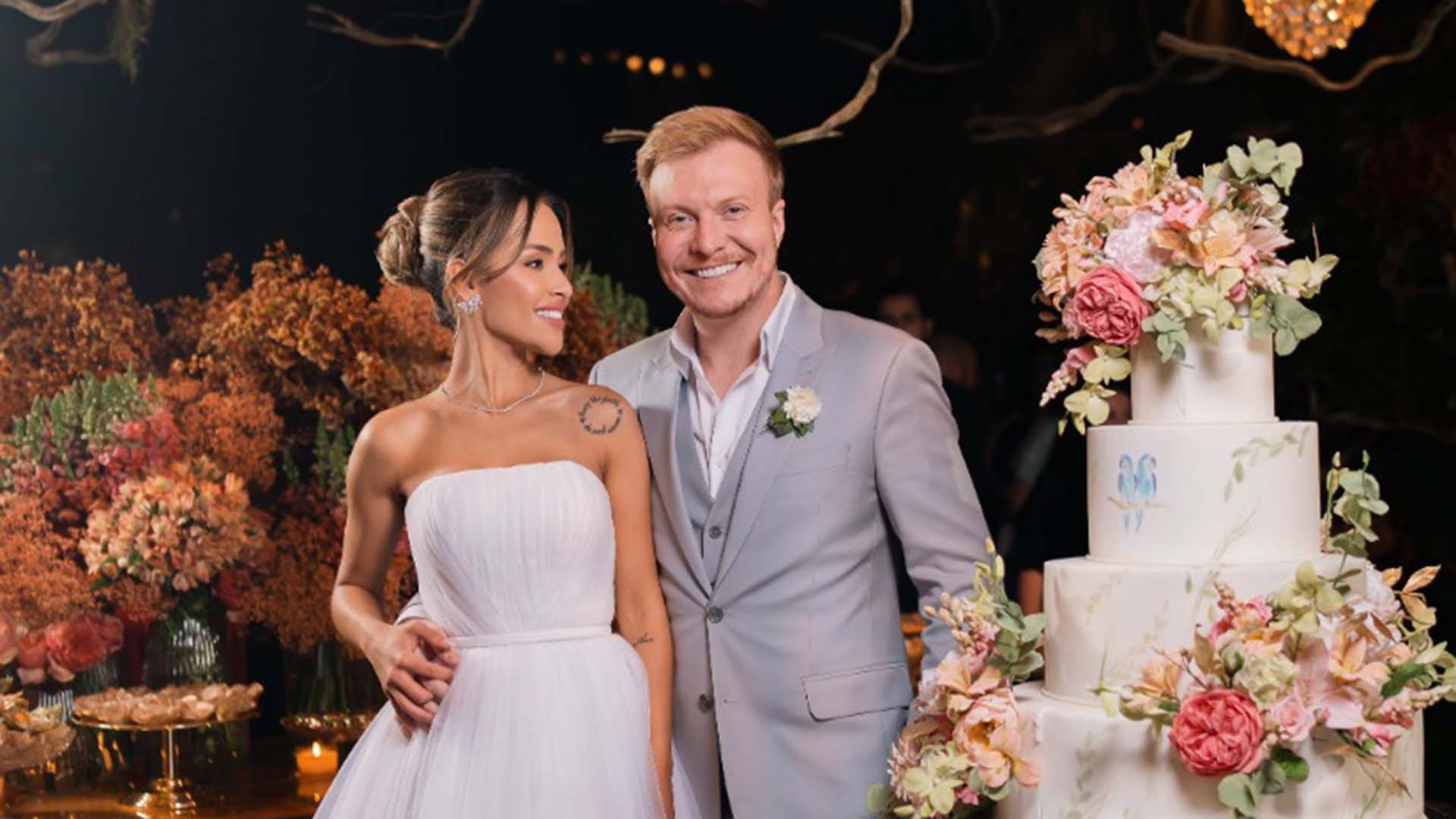 Teo Teló e Gabi Luthai: veja as fotos oficiais do casamento