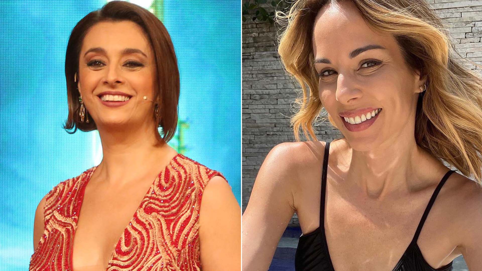 Catia Fonseca manda recado ao vivo para Ana Furtado