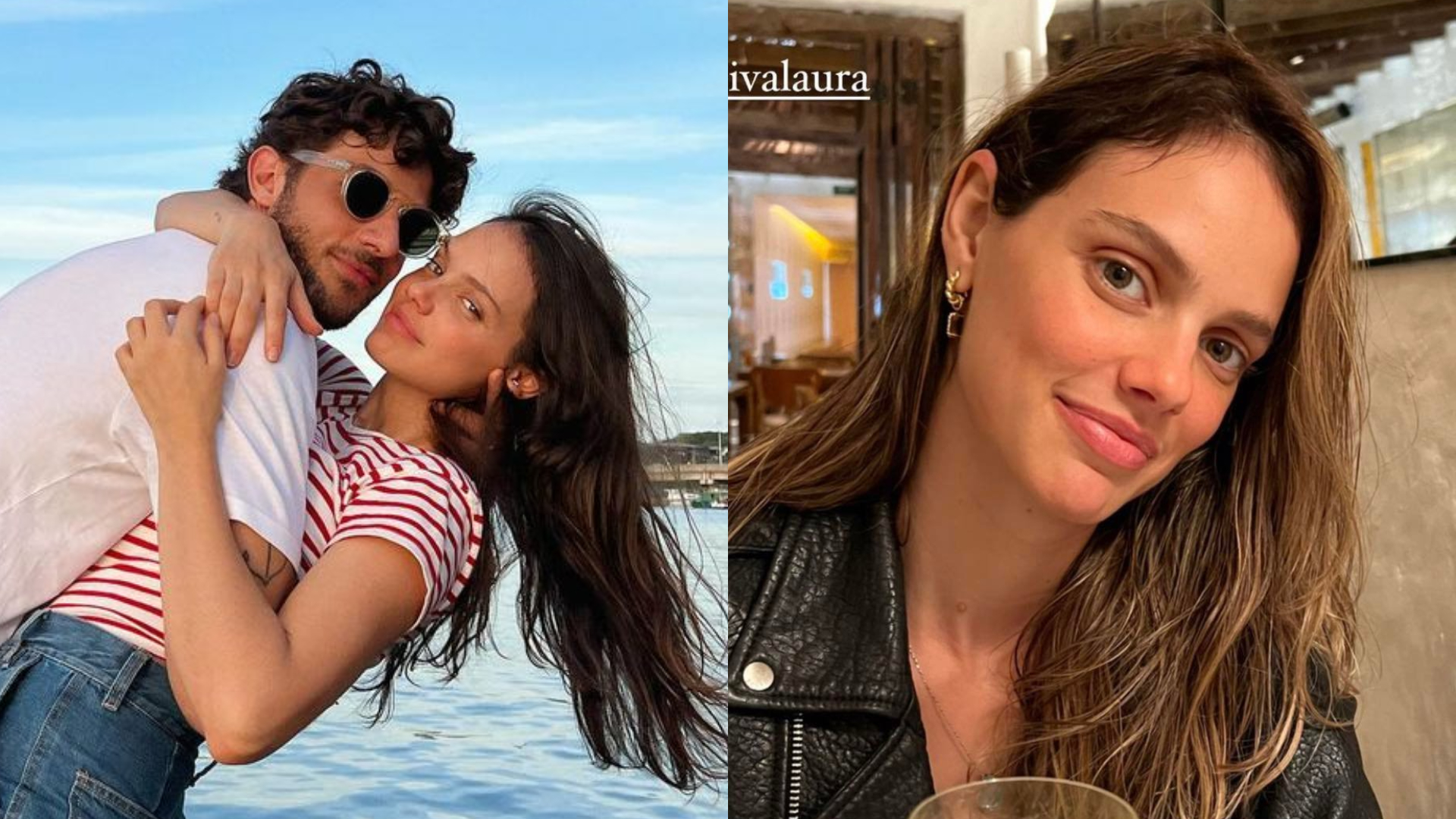 Chay Suede faz sessão de fotos da esposa, Laura Neiva, e se derrete: ”Obrigado, Deus”