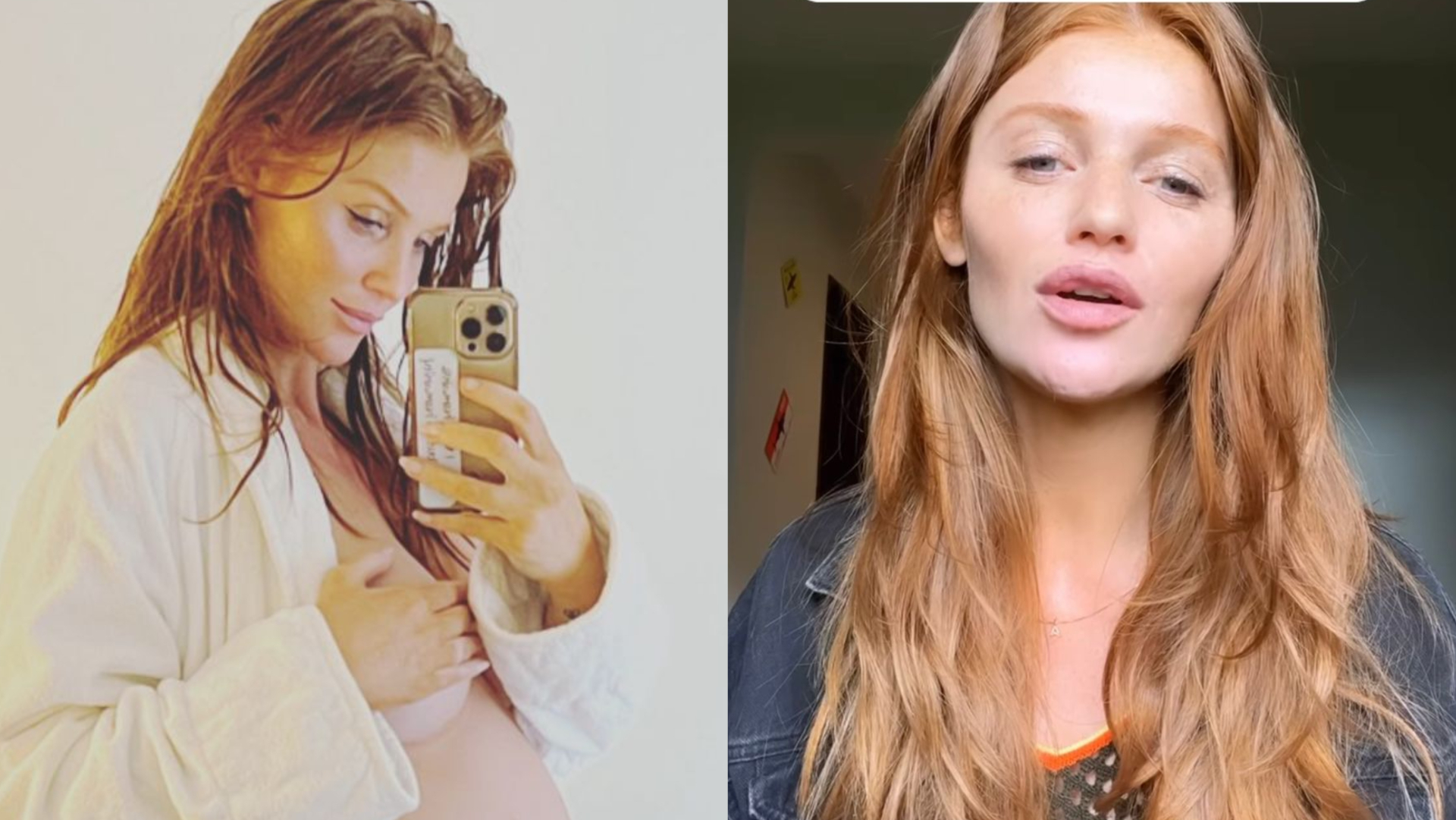 Cintia Dicker fala sobre sexo na gravidez e revela onde a filha vai nascer