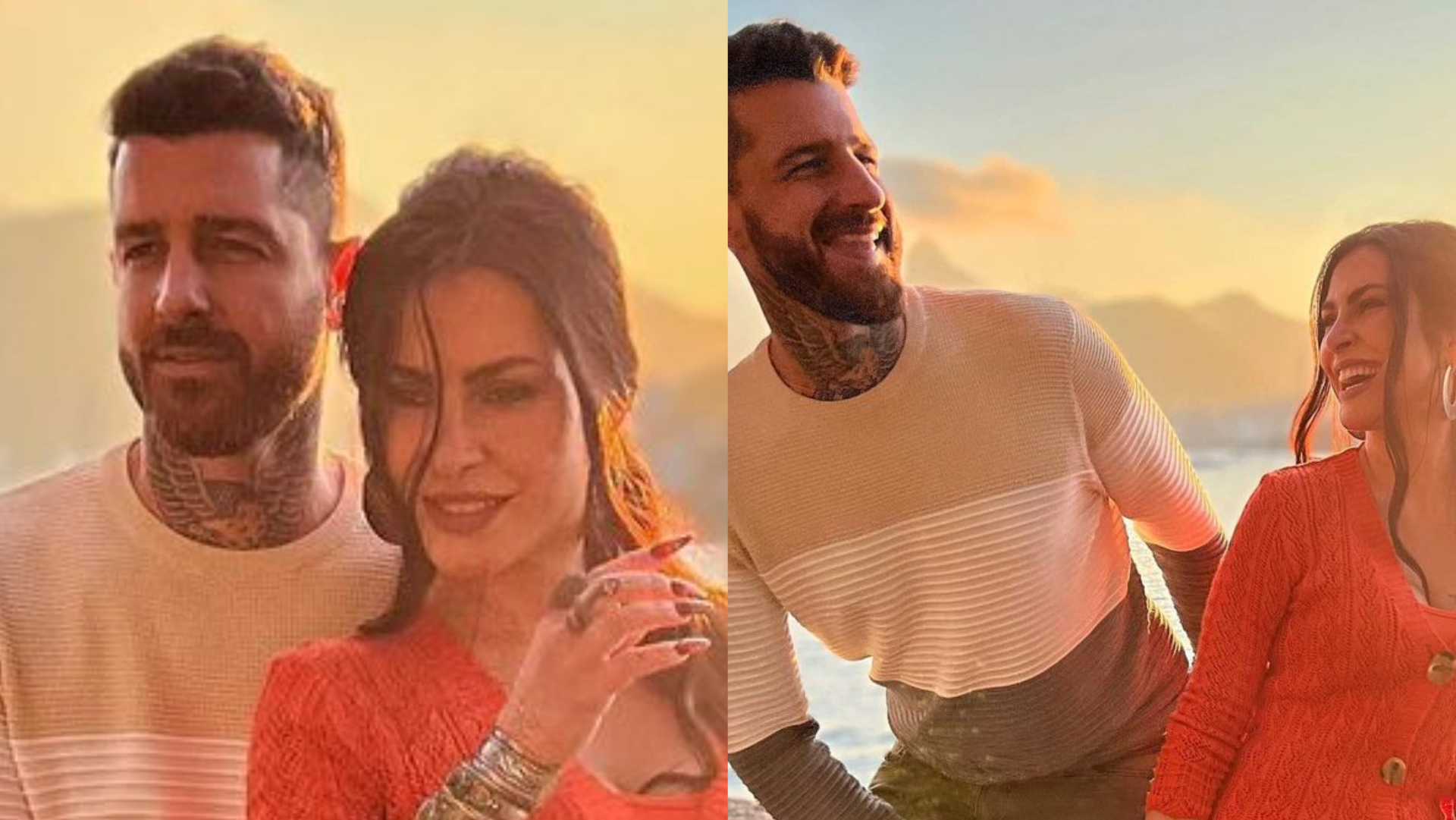 Cleo posta fotos com o marido e fãs especulam gravidez: ”Será que vem aí?”