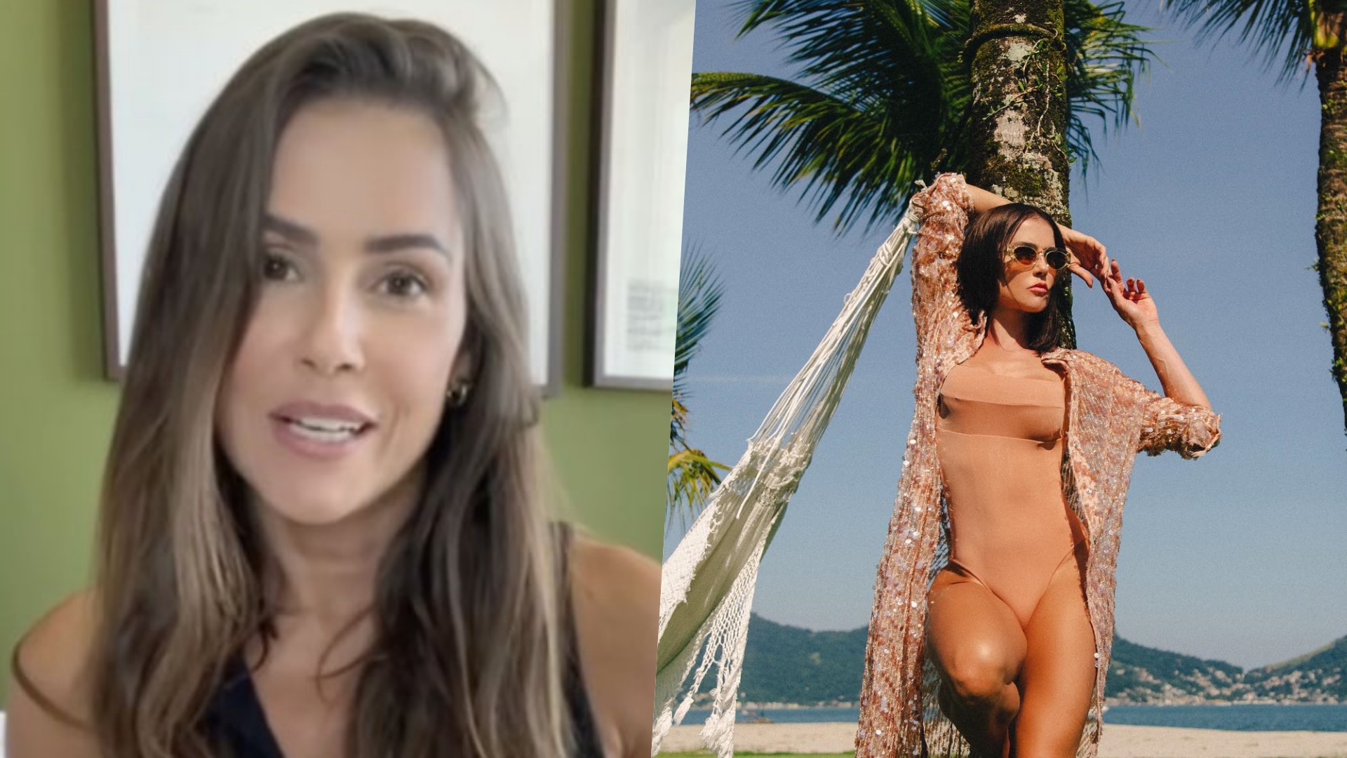 Deborah Secco rebate comentários e diz que corpo perfeito nas redes sociais é mentira