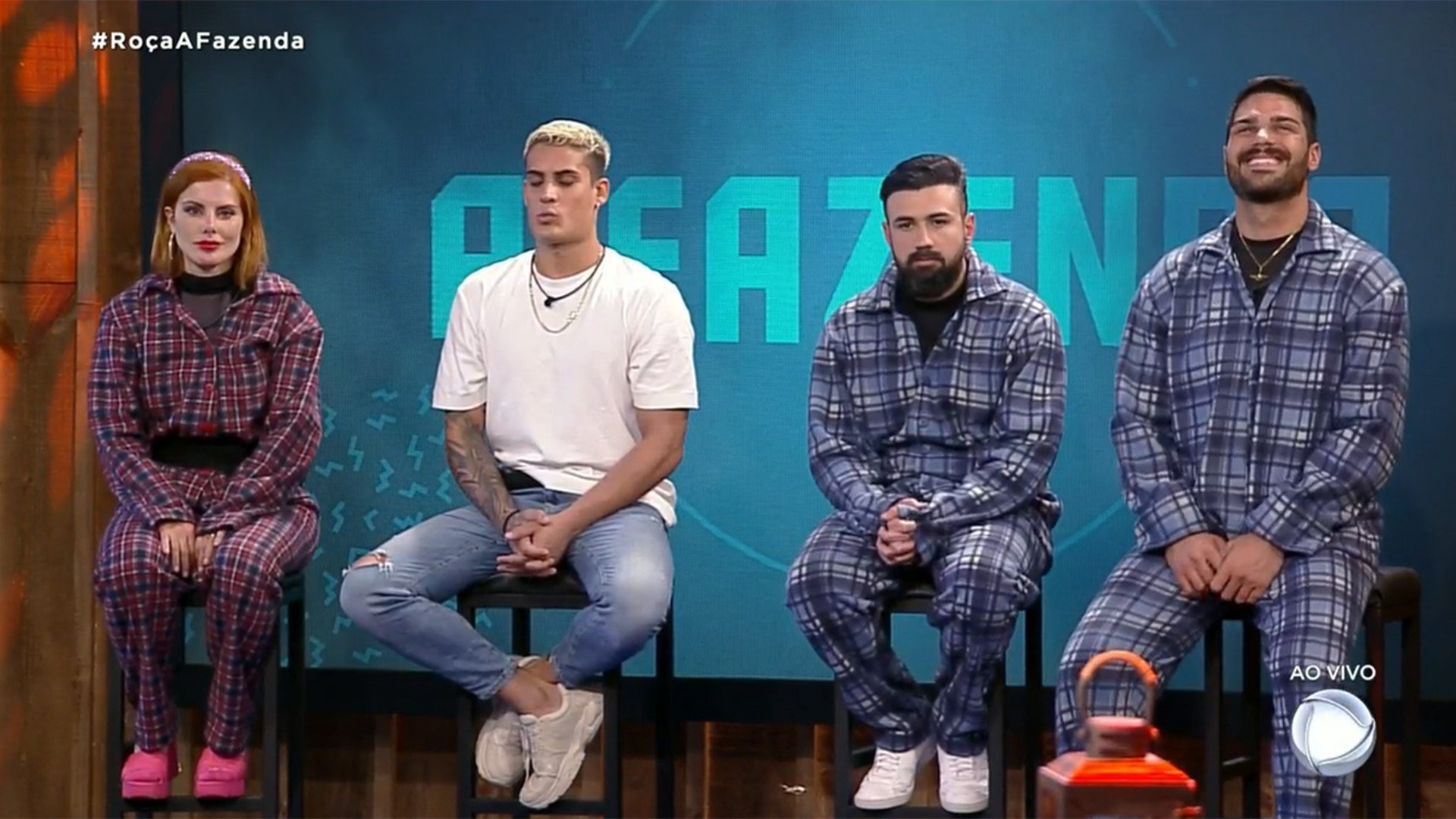 A Fazenda 14: Deborah, Tiago, Bruno e Shay estão na primeira roça da temporada
