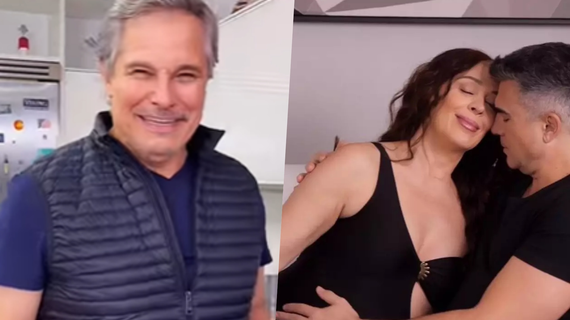 Edson Celulari parabeniza Claudia Raia pela nova gravidez: “Luz”