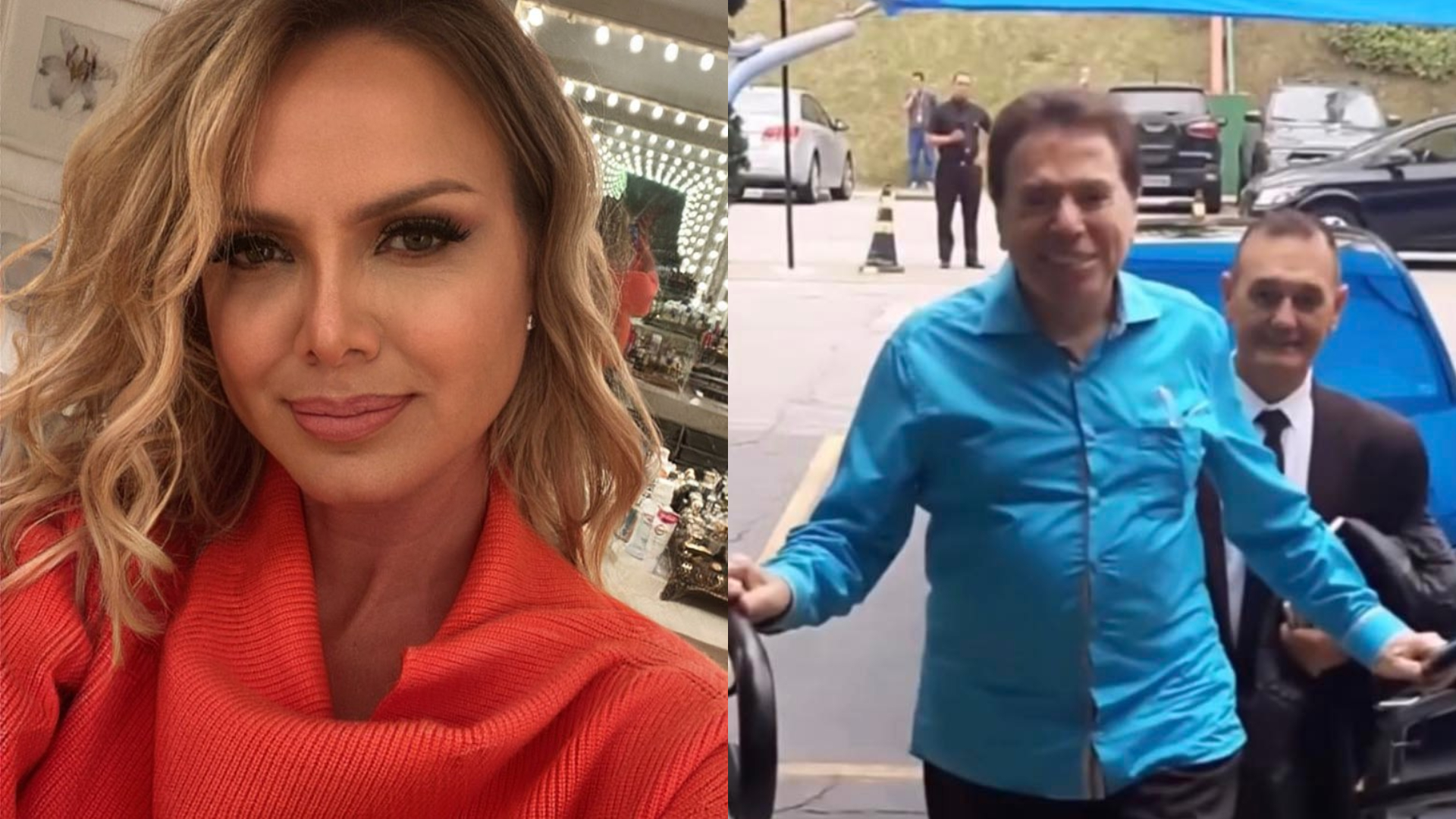 Eliana comemora volta de Silvio Santos para os estúdios do SBT: ”Tão bom te ver por aqui”