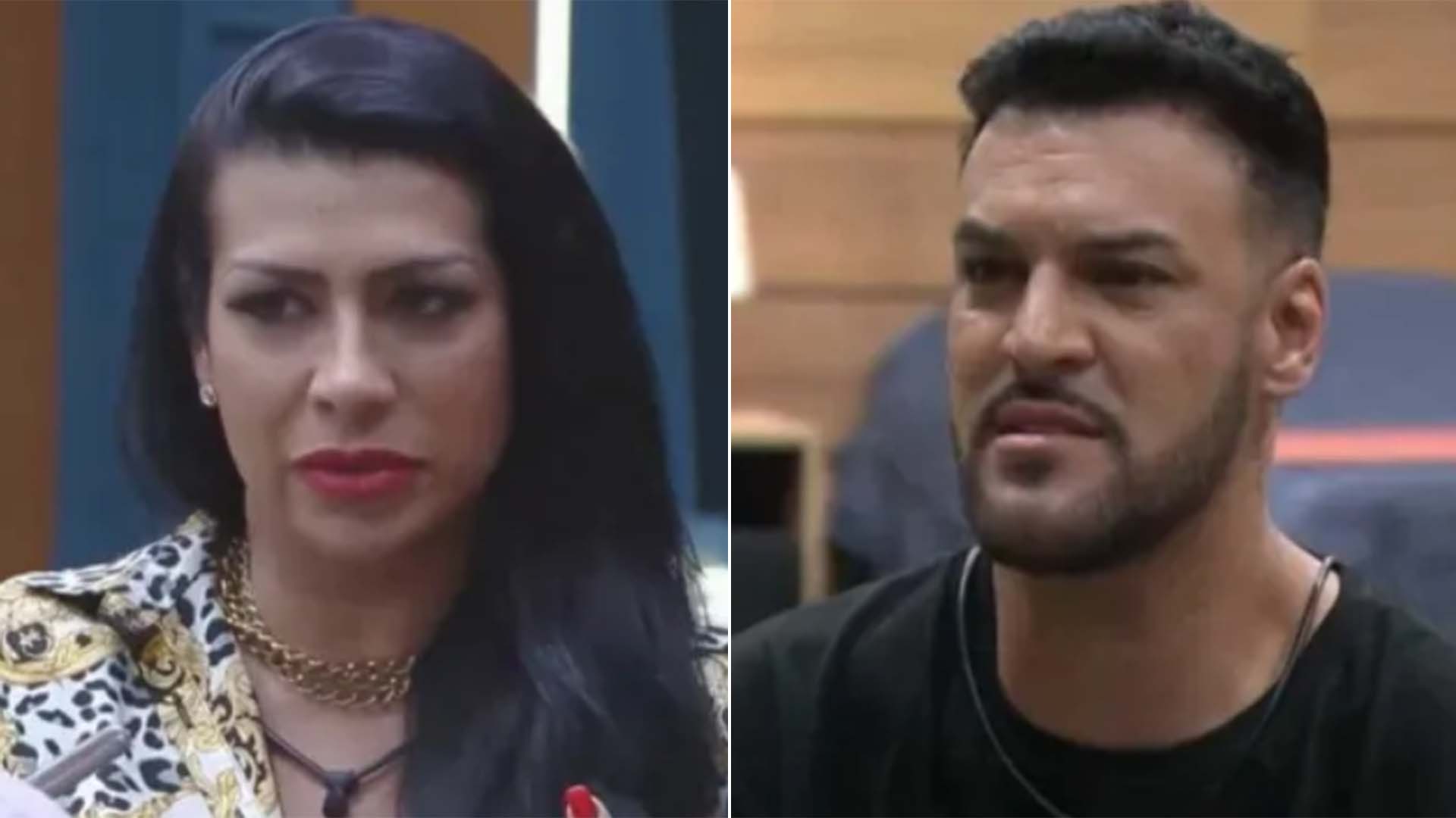 A Fazenda: Moranguinho e MC Créu se estranham e trocam farpas na estreia
