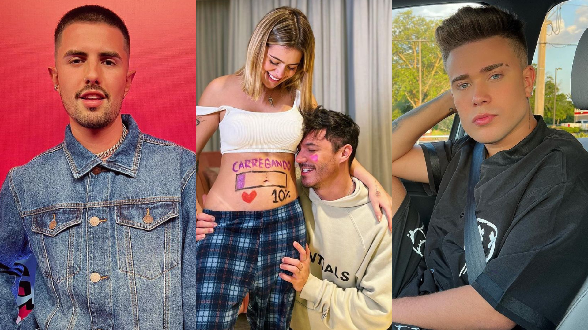 Ex-namorados de Viih Tube reagem com anúncio da gravidez da influenciadora