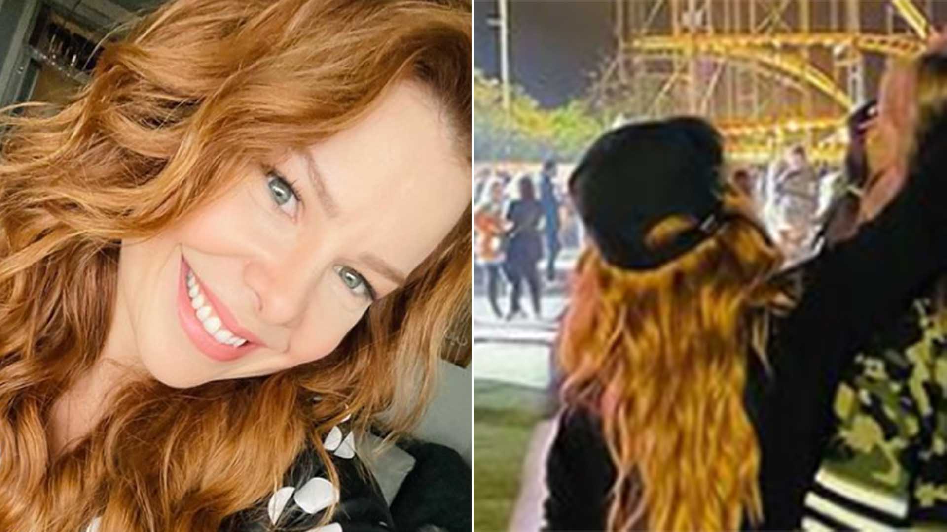 Fernanda Souza surge abraçada com a namorada em nova foto