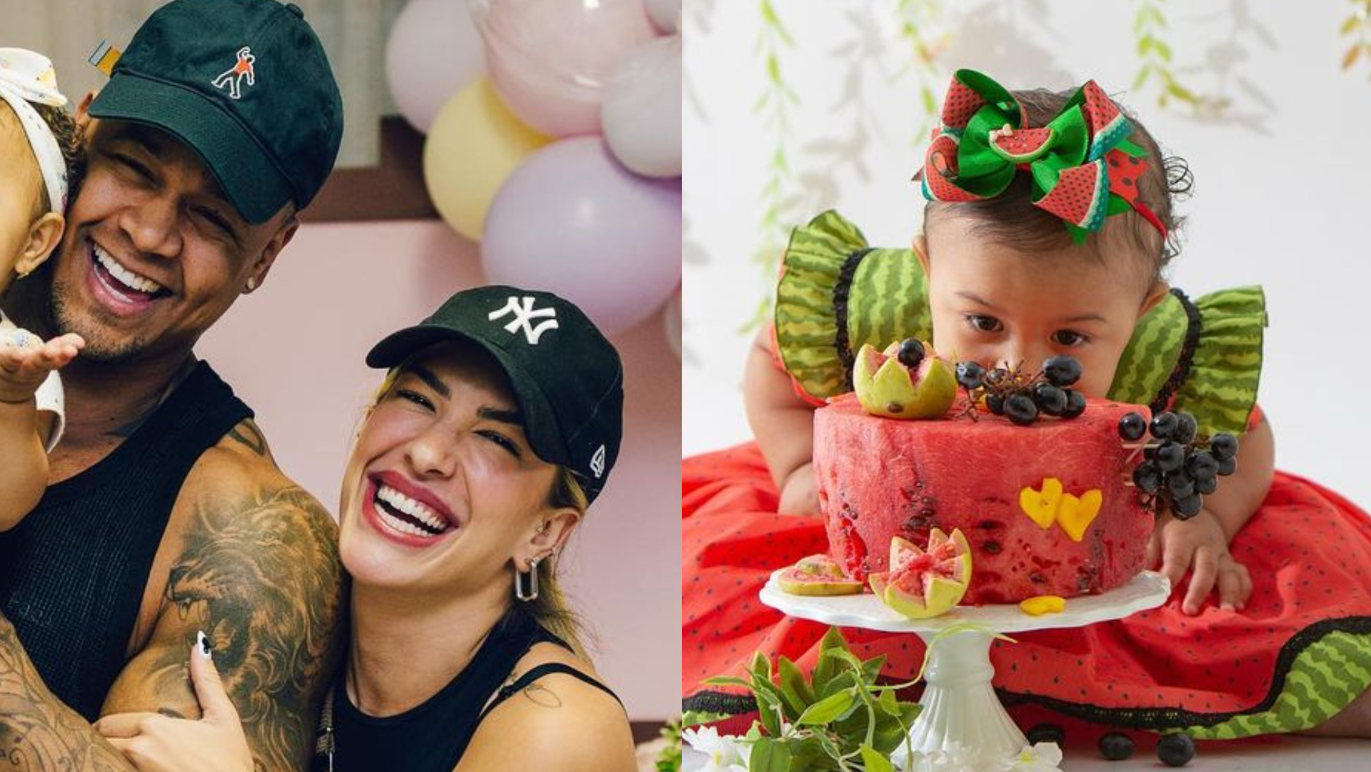 Filha de Lorena Improta e Léo Santana faz um aninho: ”Obrigada por essa bênção!”