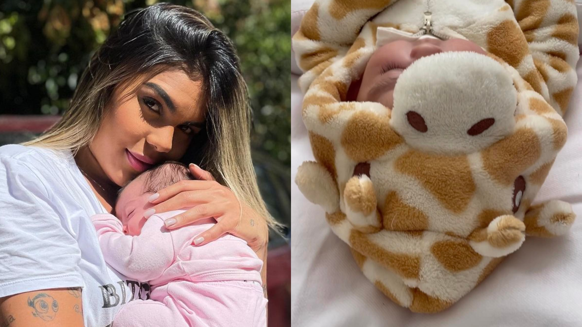 Filha de Tays Reis e Biel explode o fofurômetro ao surgir vestida de girafa: ”Lindeza”