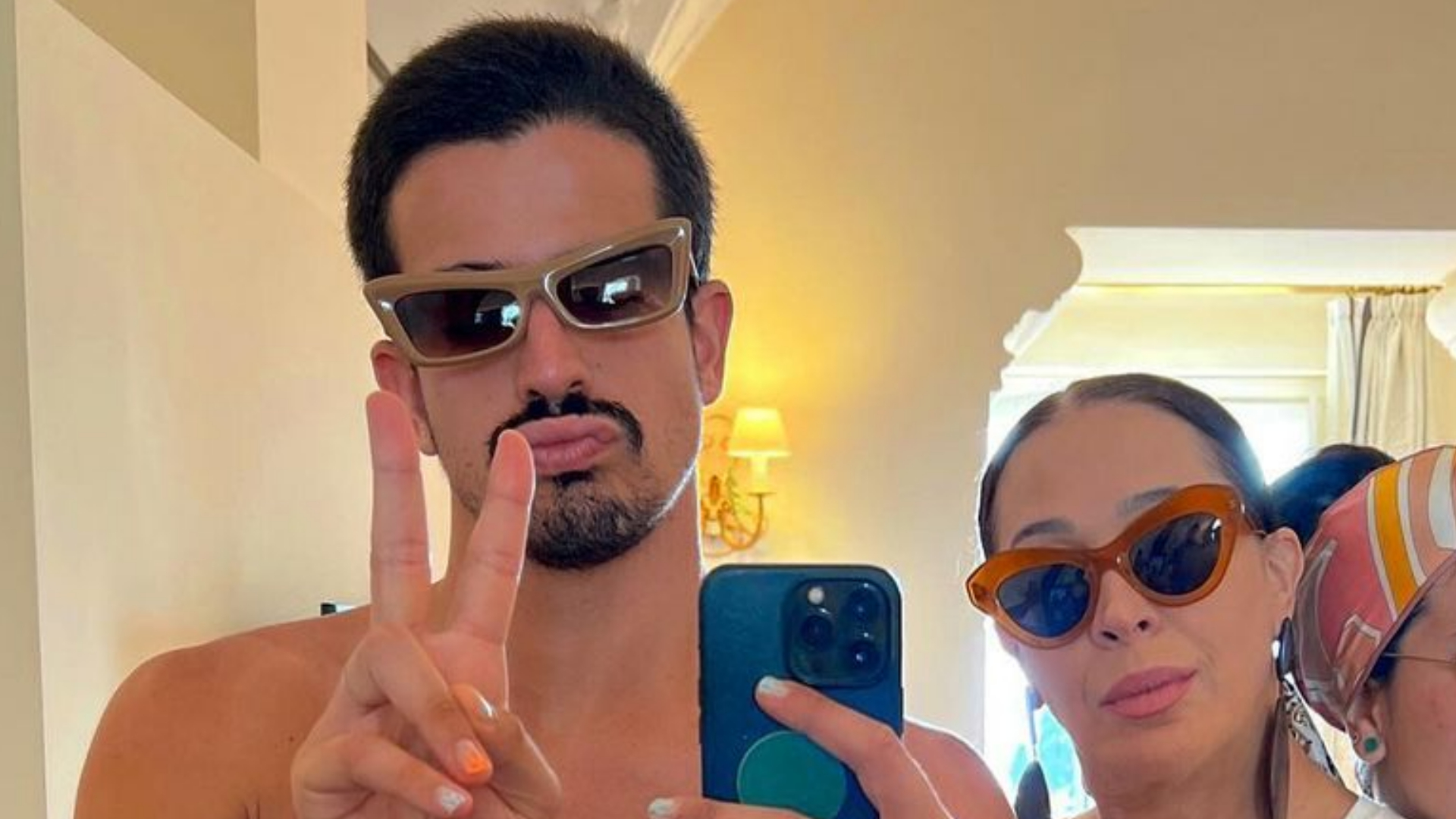 Filho de Claudia Raia reage ao ver revelação da gravidez da mãe