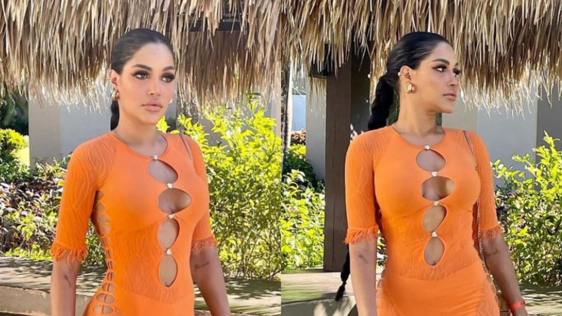 Ex-BBB Flay surge com look coladinho e exibe corpo escultural em fotos: “Gata demais”