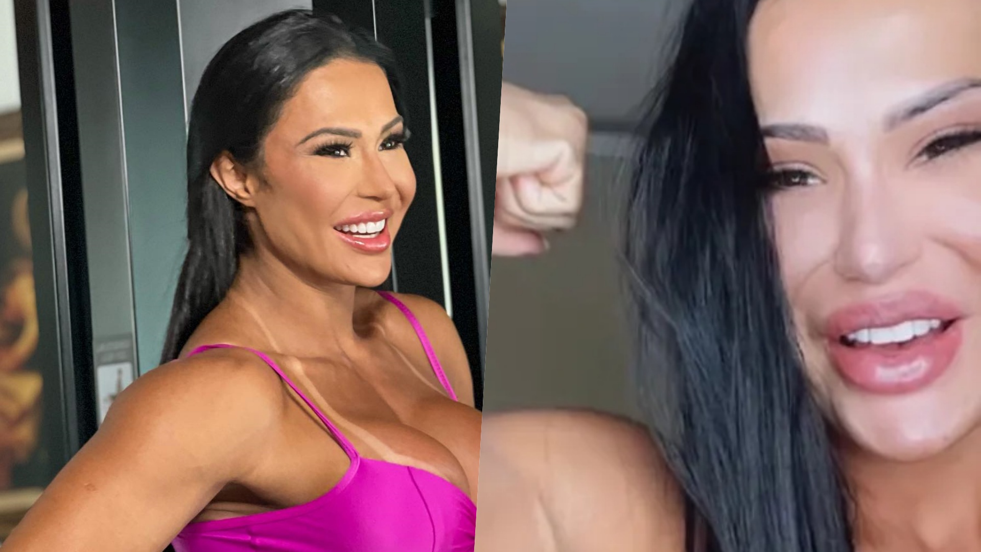 Gracyanne Barbosa choca ao mostrar bíceps musculosos: “Não treino, mas deveria”