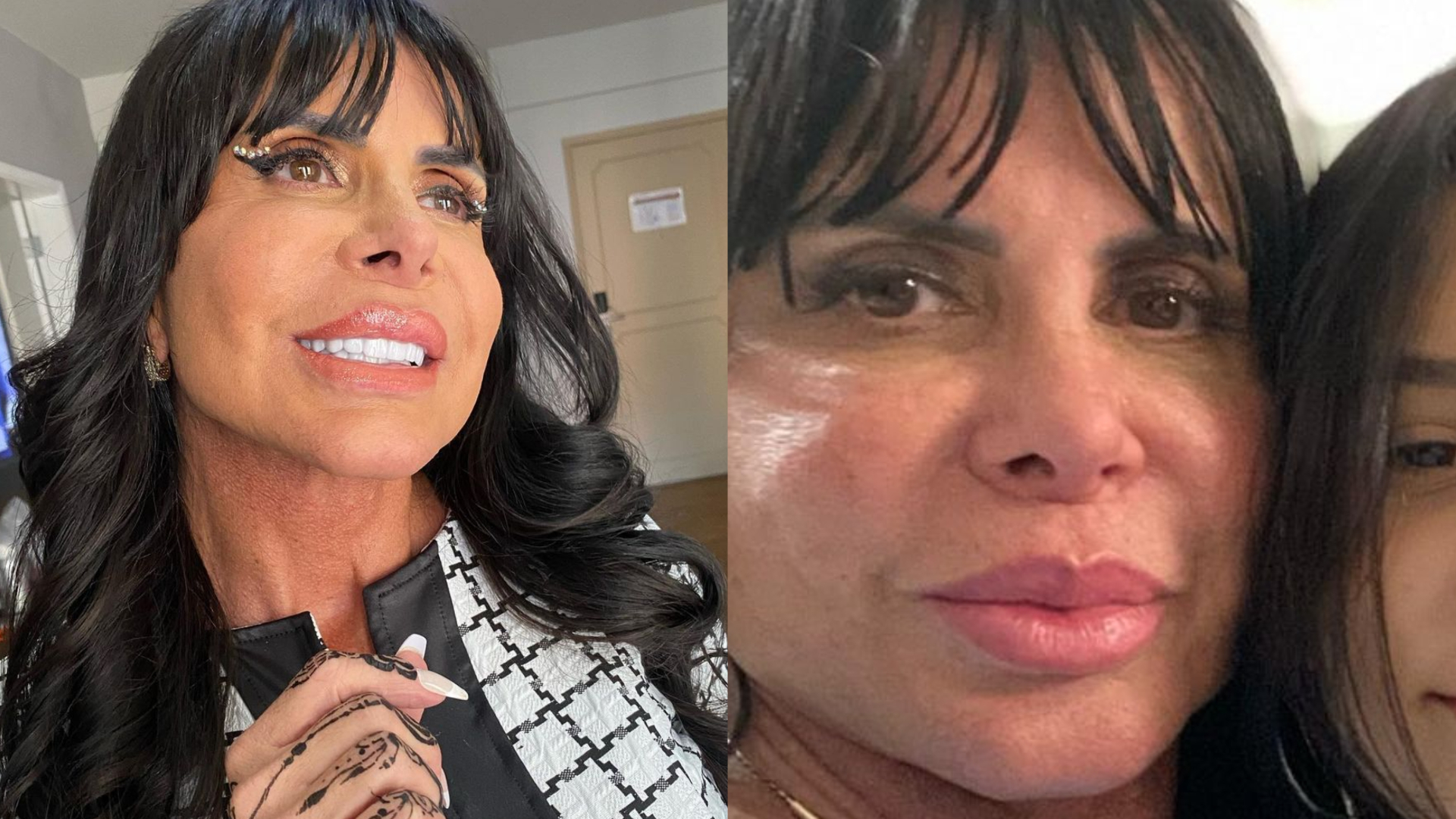 Gretchen compartilha foto rara com a filha de 12 anos: ”Olha que mocinha”