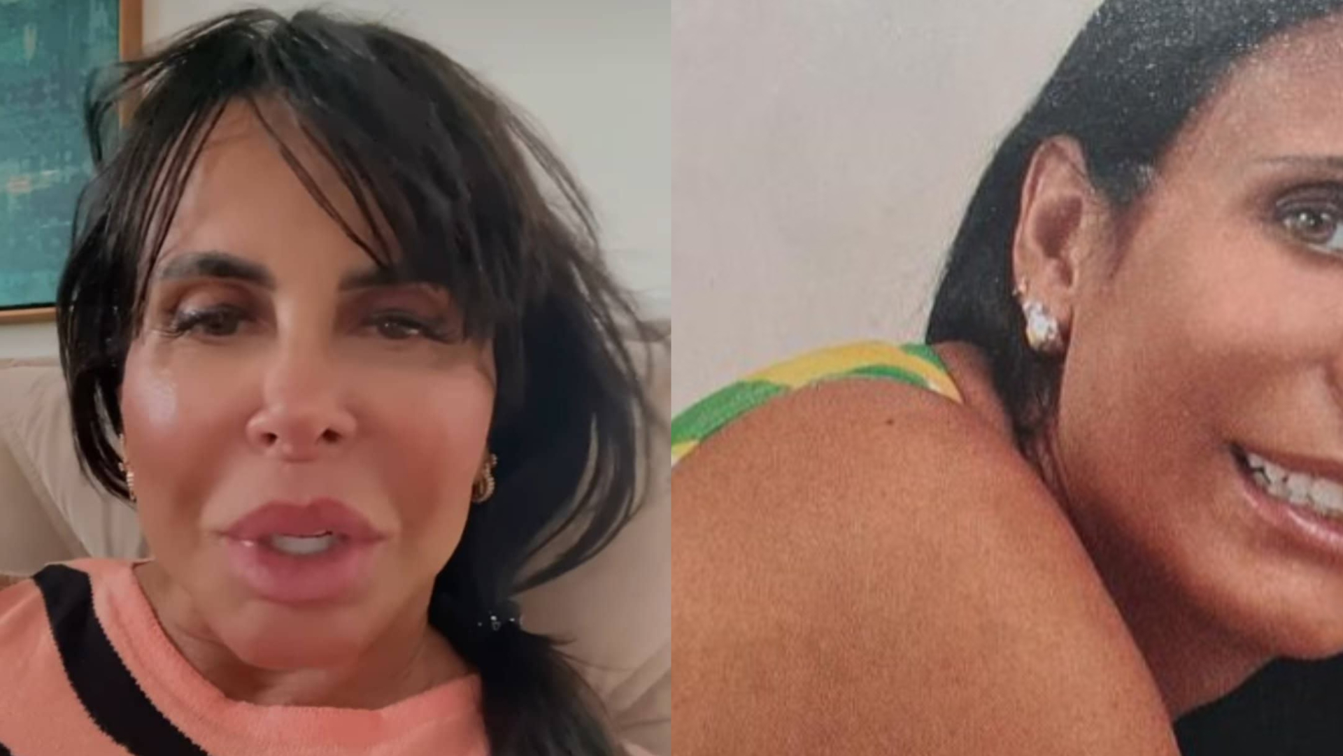 Gretchen choca ao mostrar sua aparência da juventude: ”Como era linda”