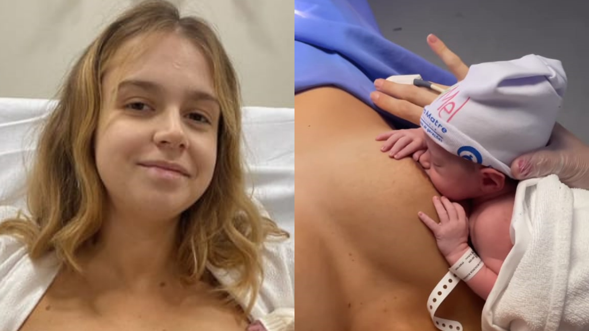 Isabella Scherer mostra clique amamentando após o parto: “Sentindo a minha costela”