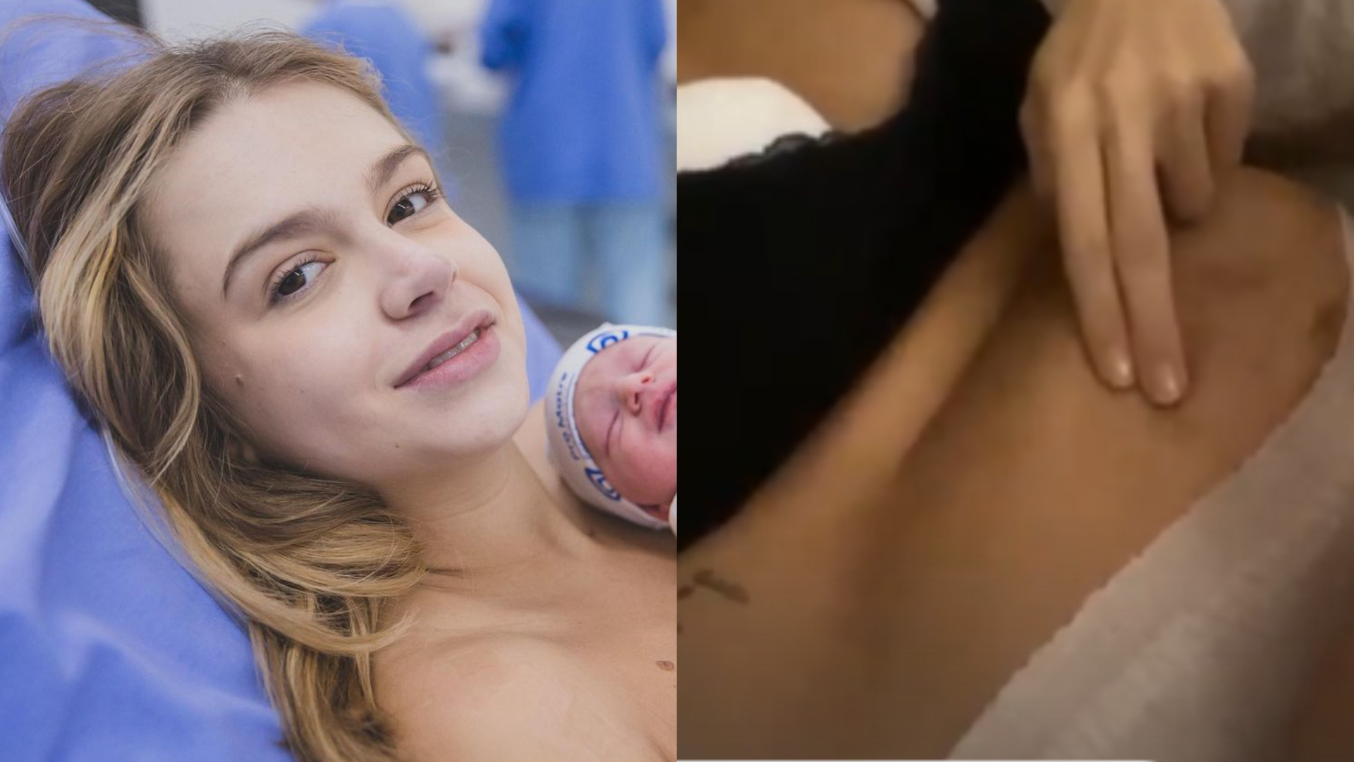 Isabella Scherer dá detalhes sobre nascimento dos gêmeos e mostra barriga pós-parto