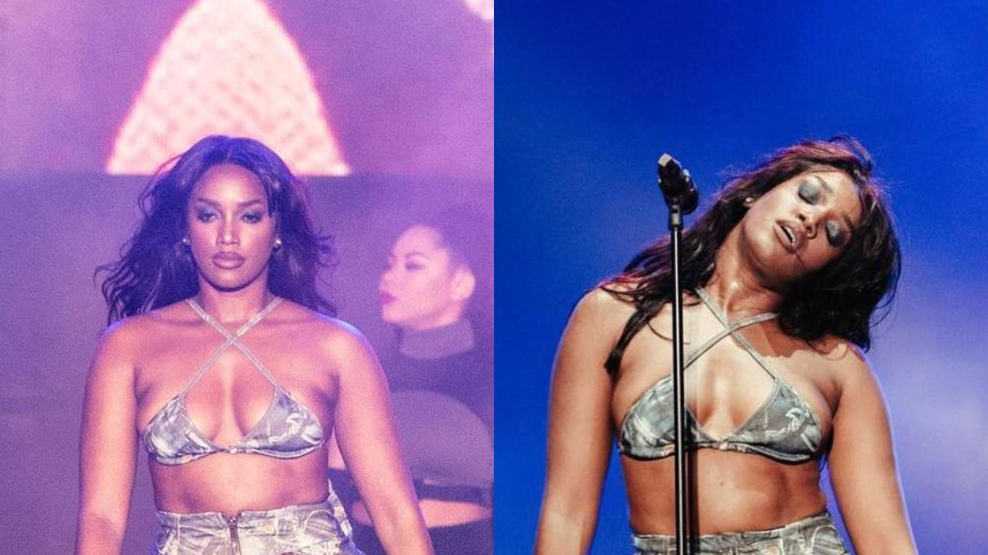 Iza exibe bumbum em look transparente e para tudo: ”Espetáculo”