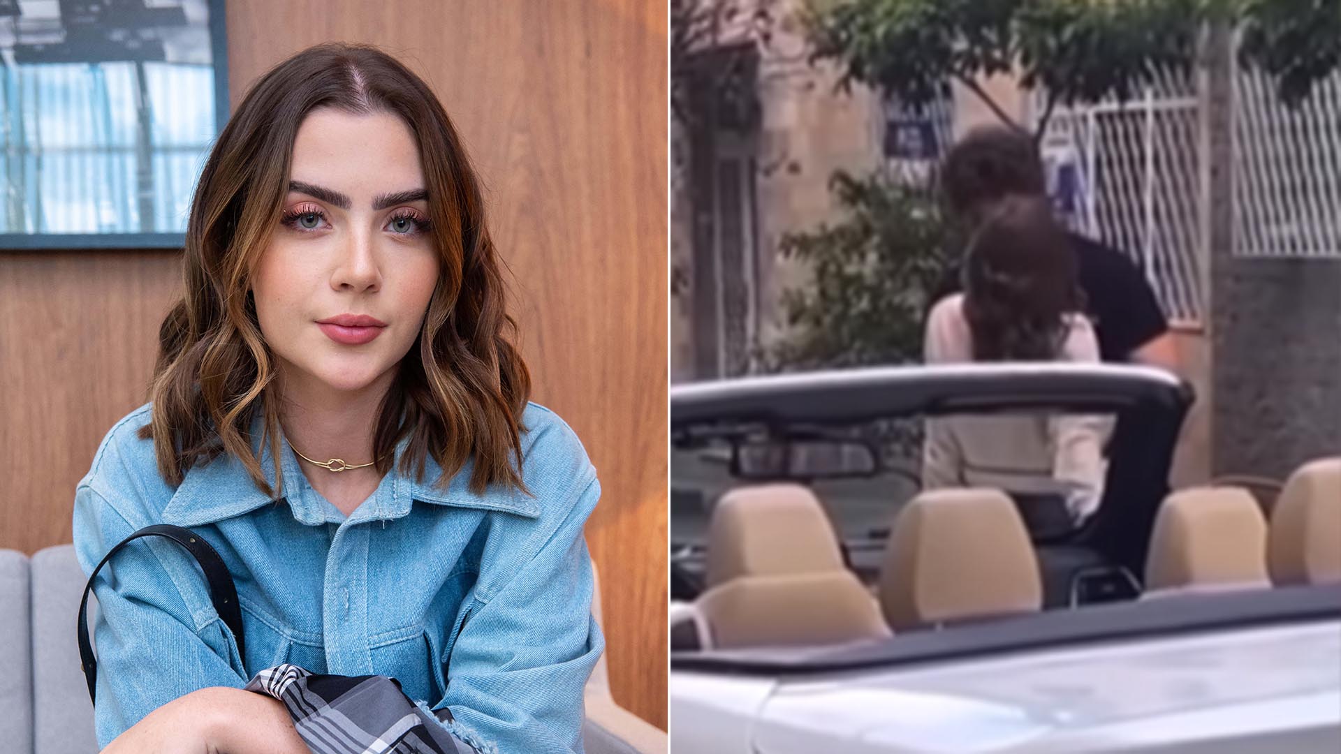 Jade Picon é flagrada em cena romântica com Chay Suede