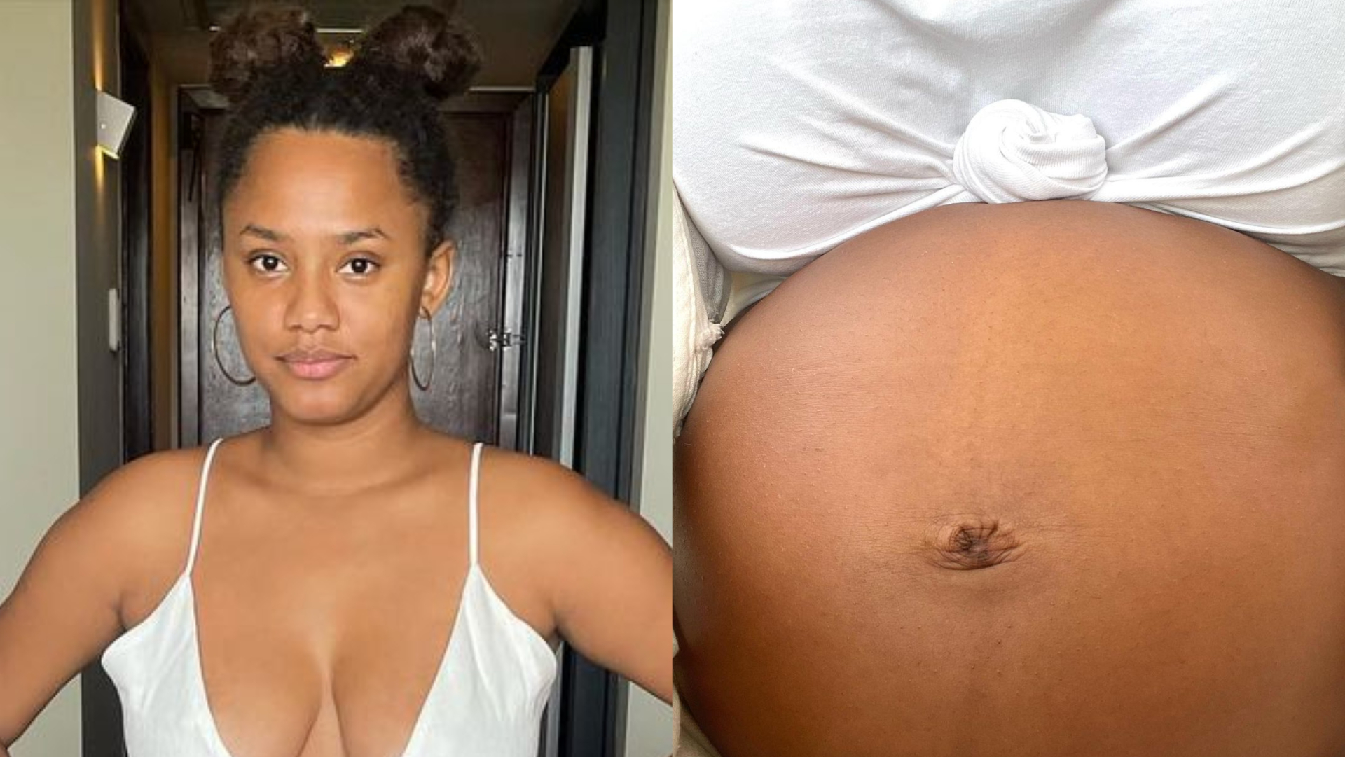 Jéssica Ellen mostra barrigão à espera do primeiro filho: ”Dentro de mim tem dois corações”