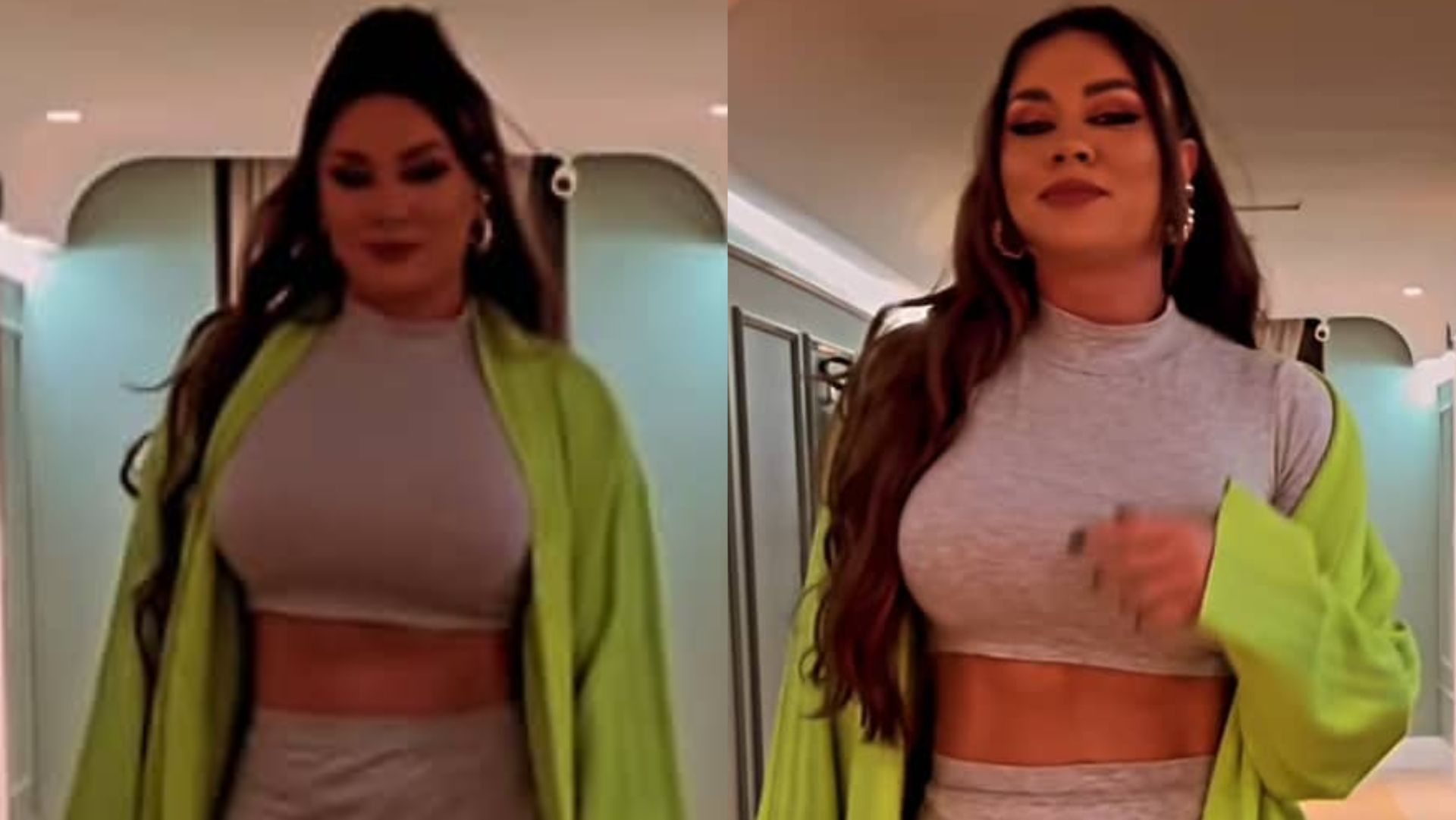 De look justíssimo, Juju Salimeni exibe corpaço estourando: ”Deusa”