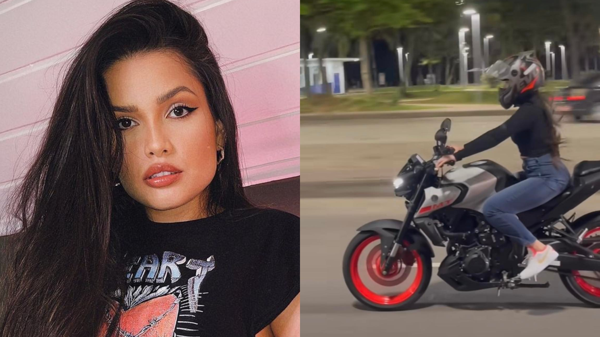 Juliette impressiona ao compartilhar vídeo andando de moto: ”Motoqueira maravilhosa”