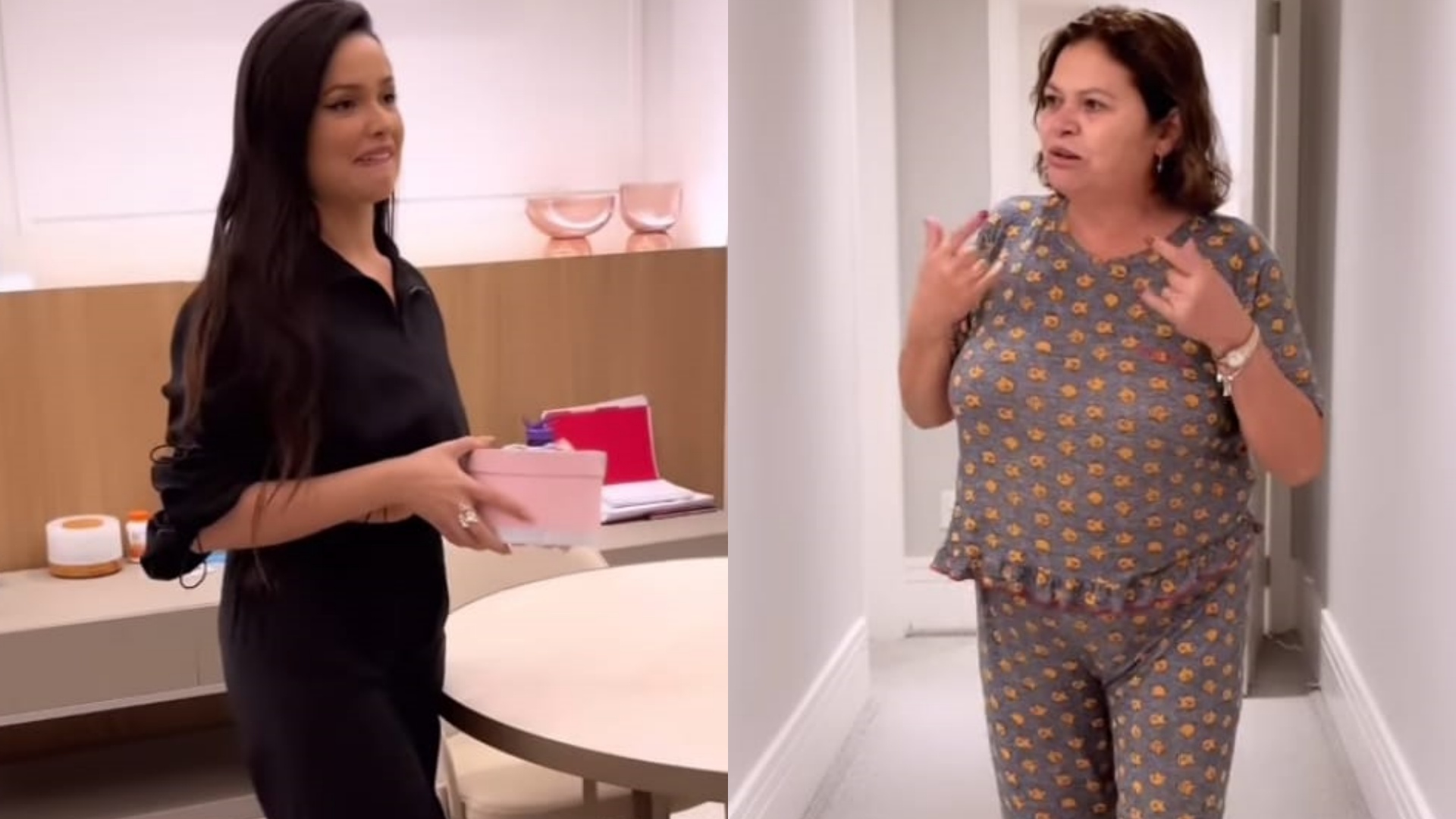 Juliette mostra reação da mãe ao descobrir que será vovó: “Agora é oficial”