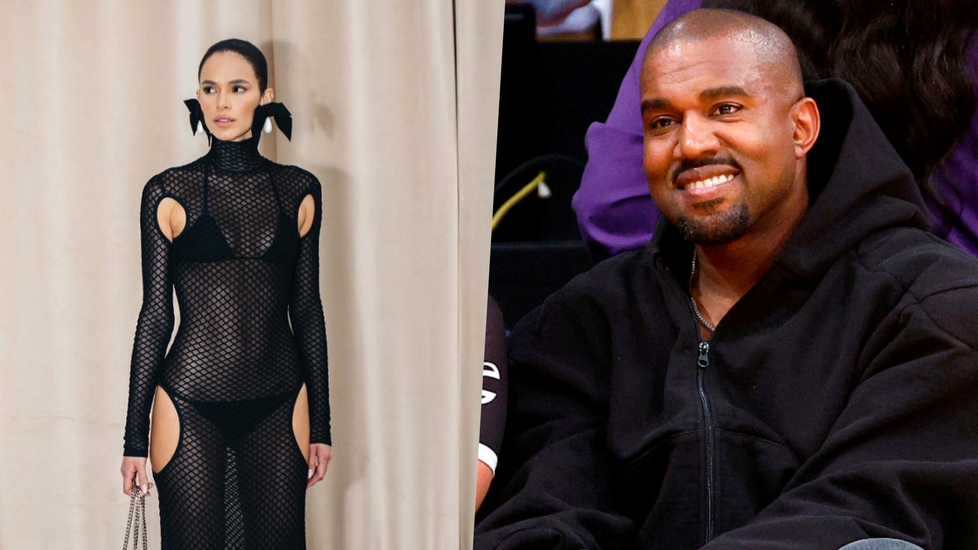 Kanye West compartilha fotos de Bruna Marquezine