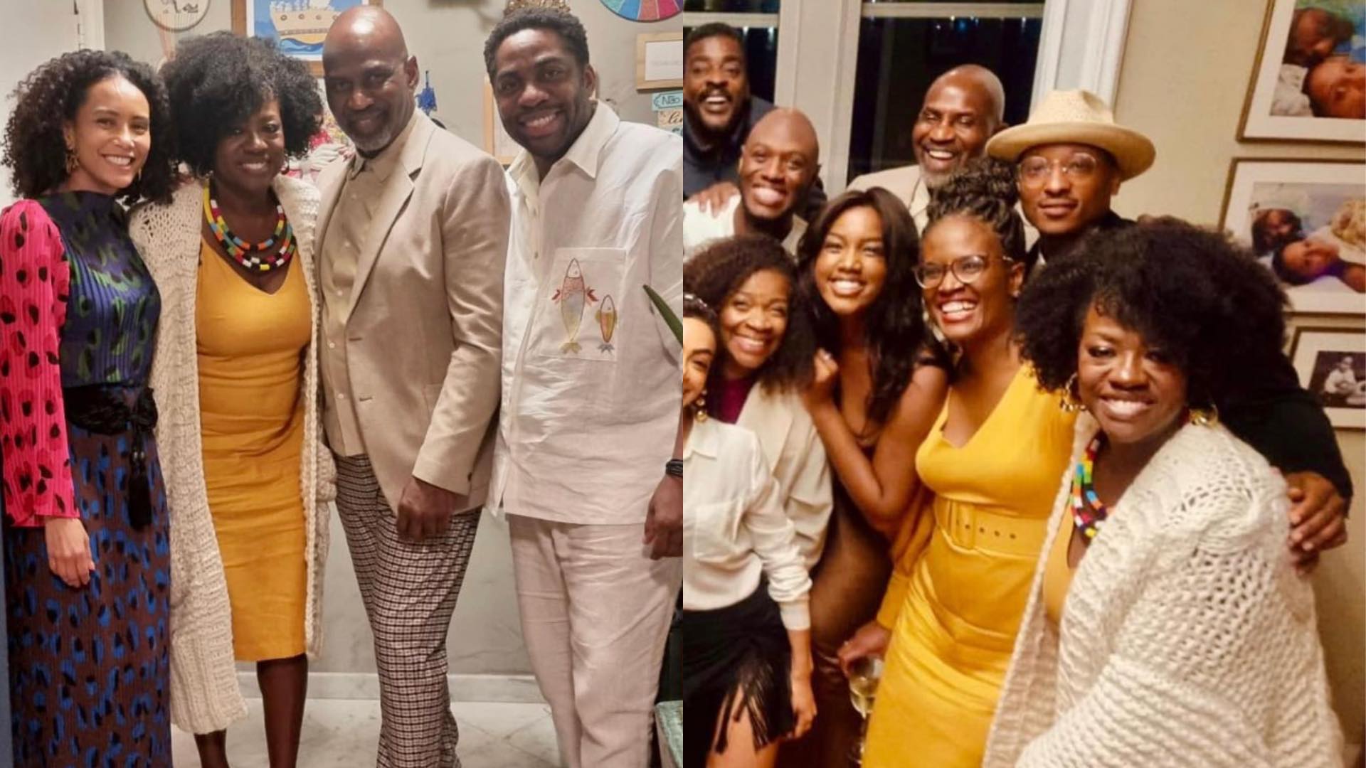 Lázaro Ramos e Taís Araujo recebem Viola Davis em casa: “Noite mais que especial”